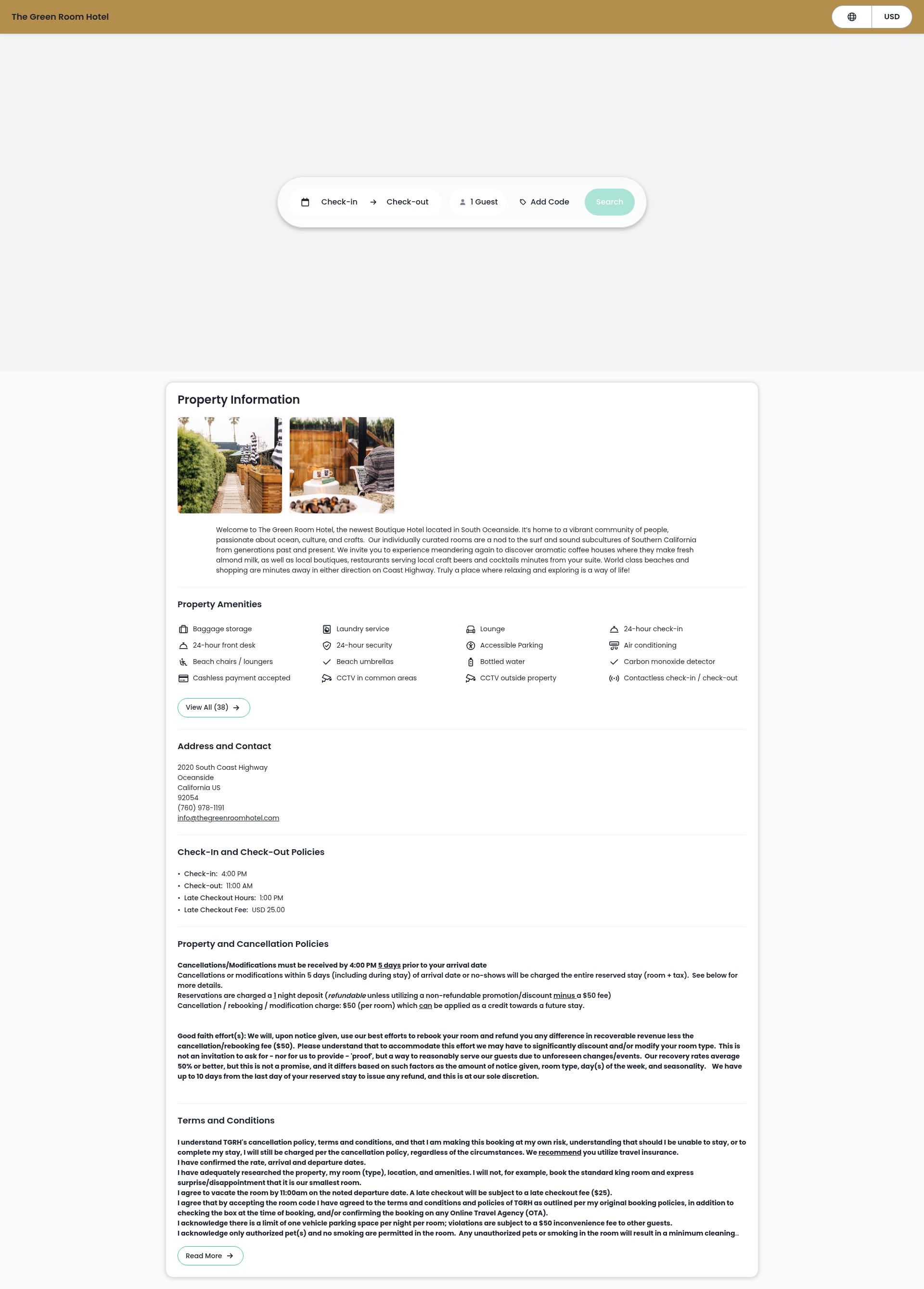Landing Page