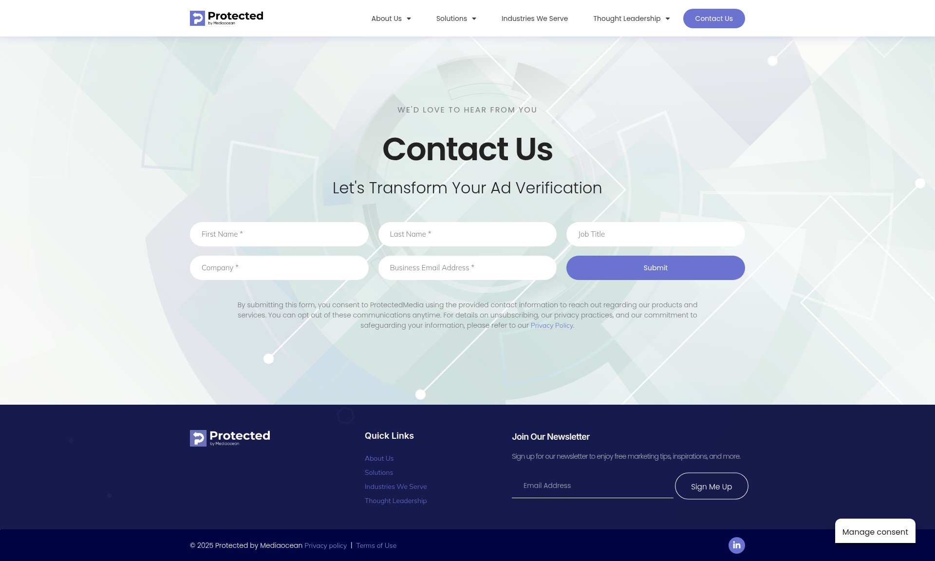 Landing Page