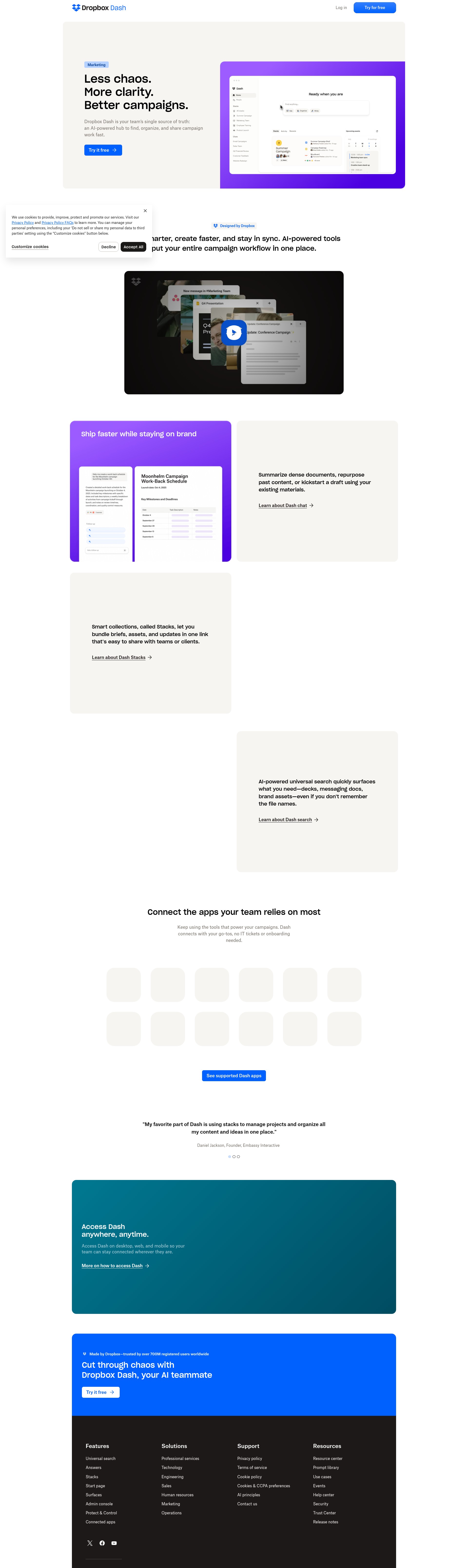 Landing Page
