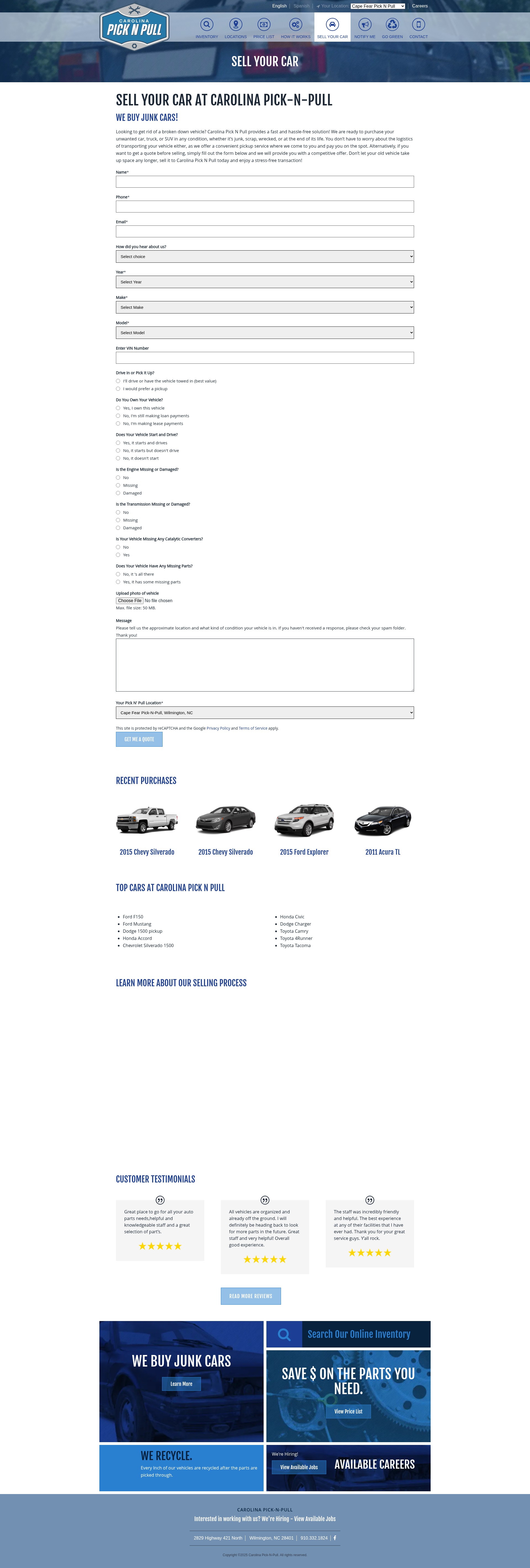 Landing Page