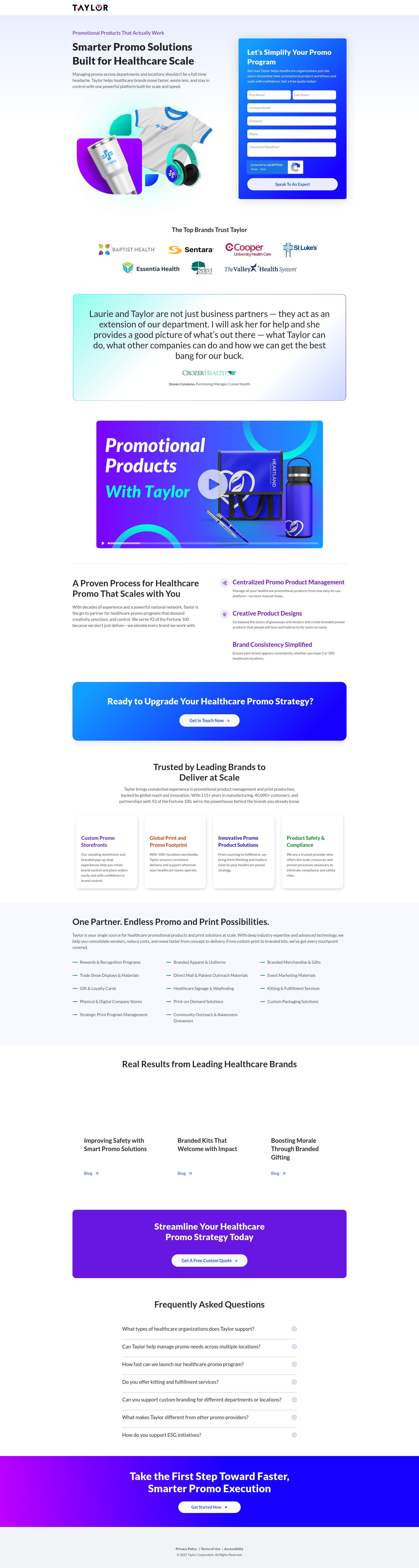 Landing Page