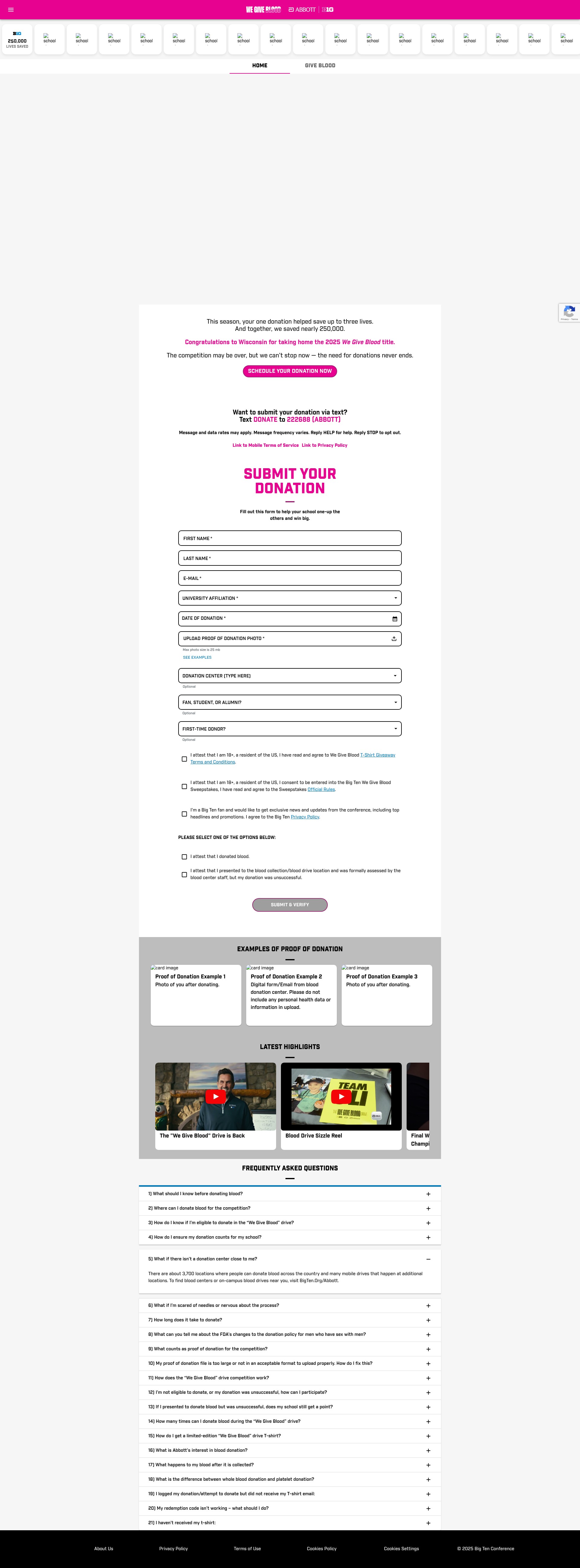 Landing Page