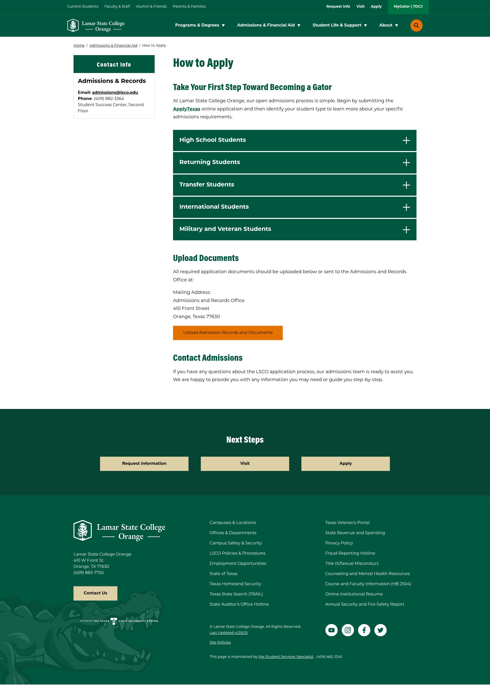Landing Page