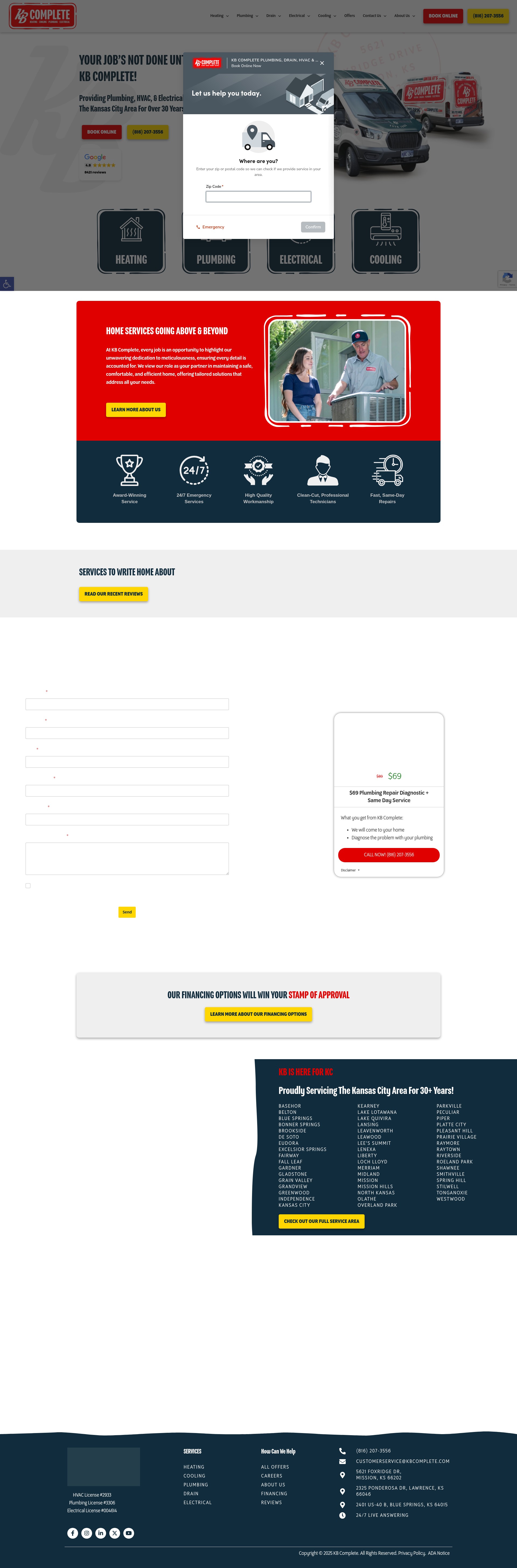 Landing Page