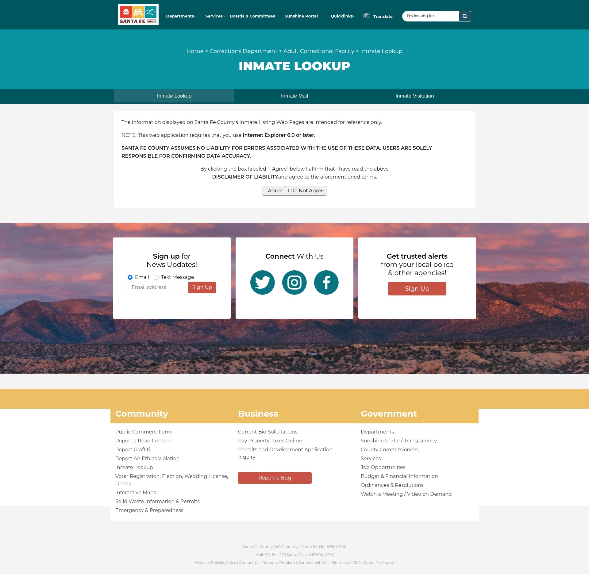 Landing Page