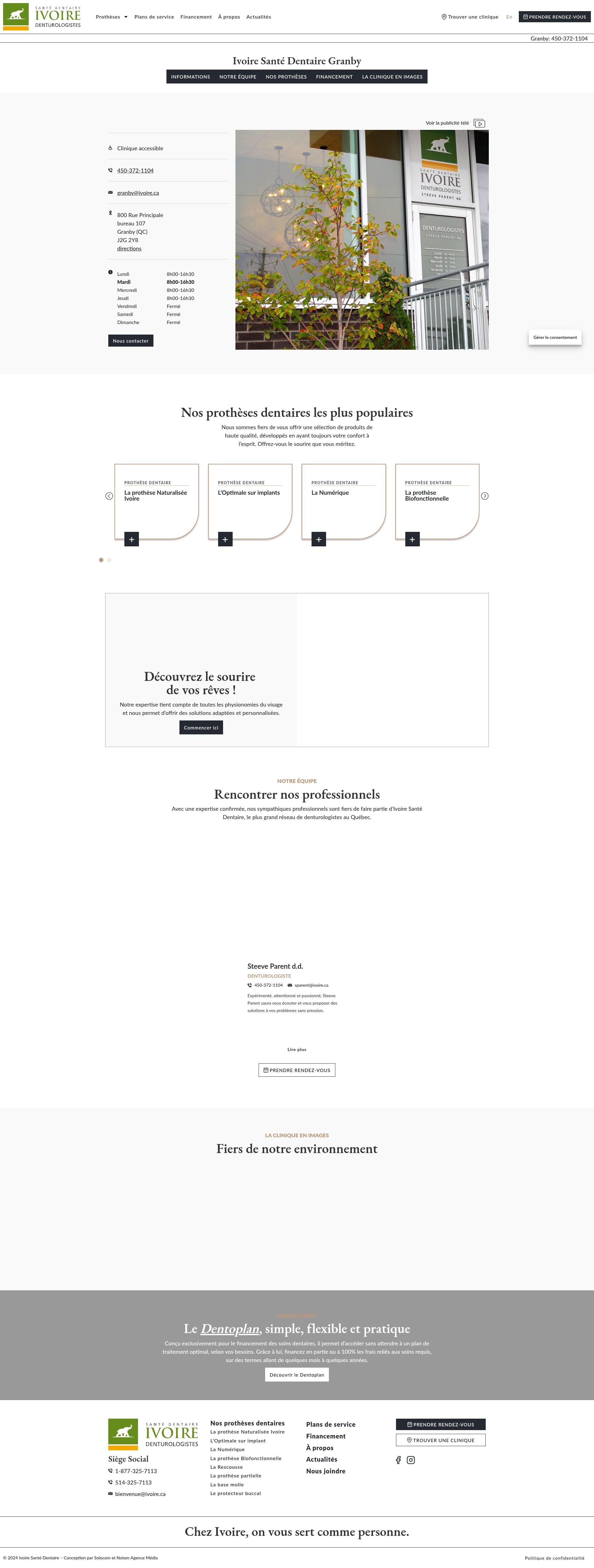 Landing Page