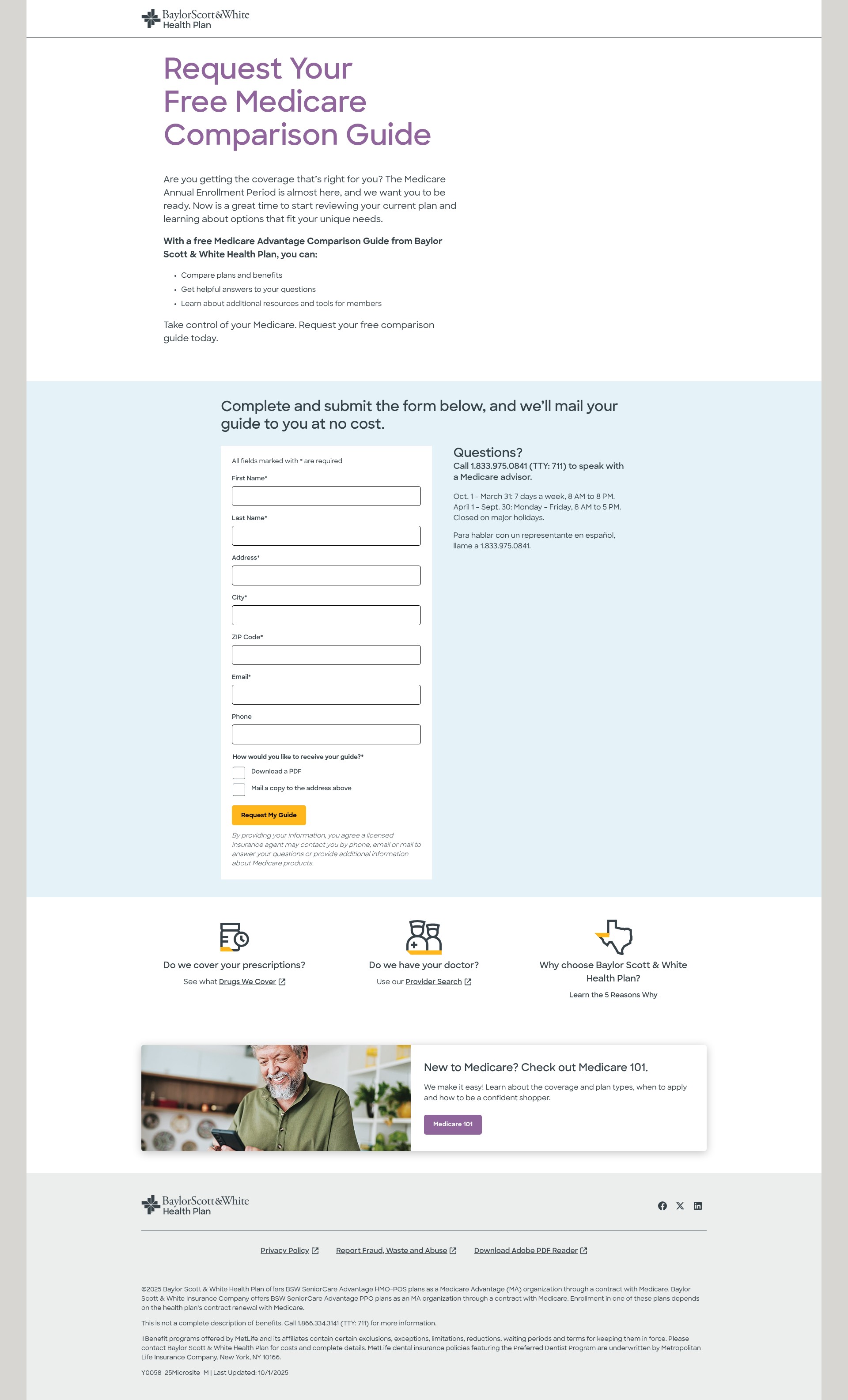 Landing Page