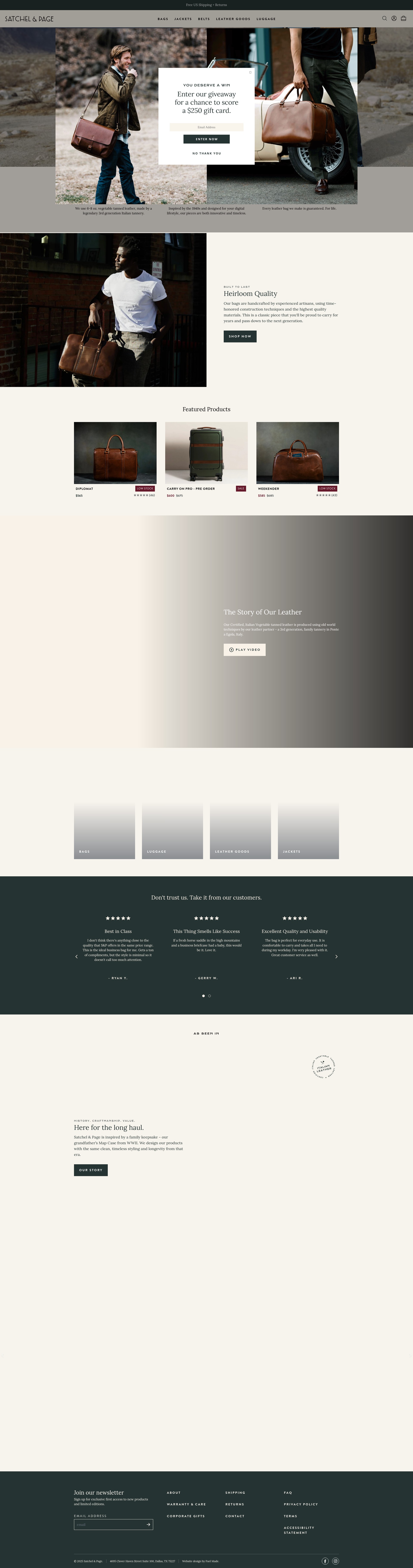 Landing Page
