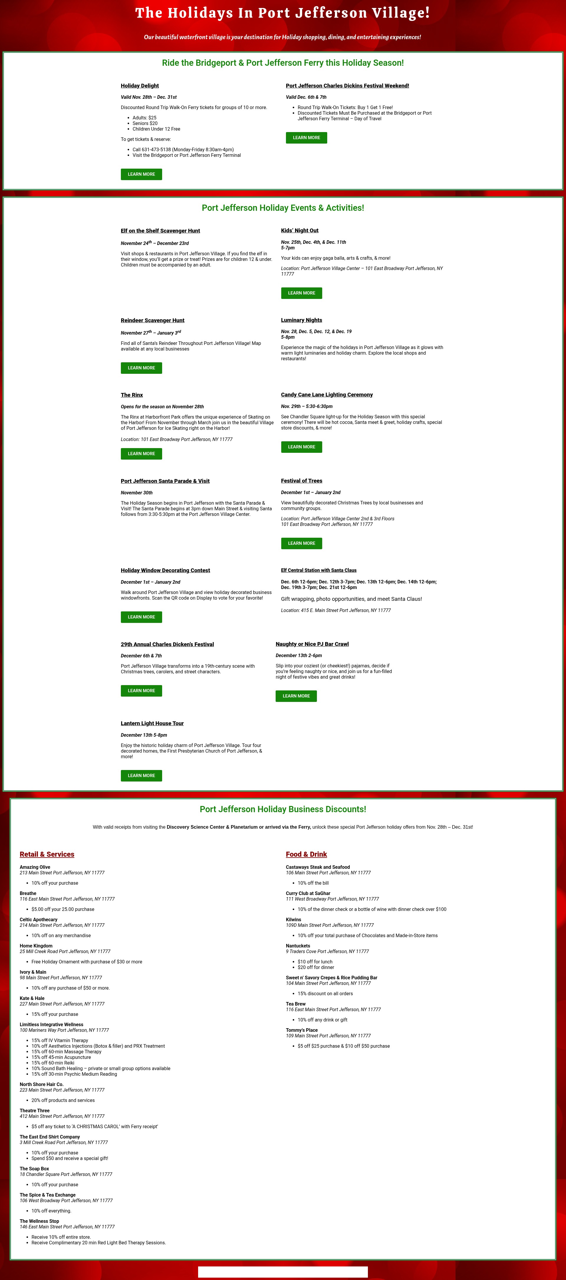 Landing Page
