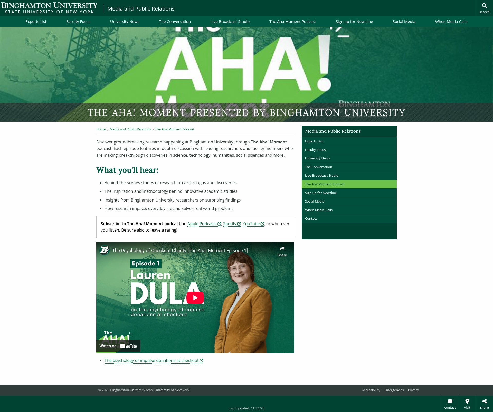 Landing Page