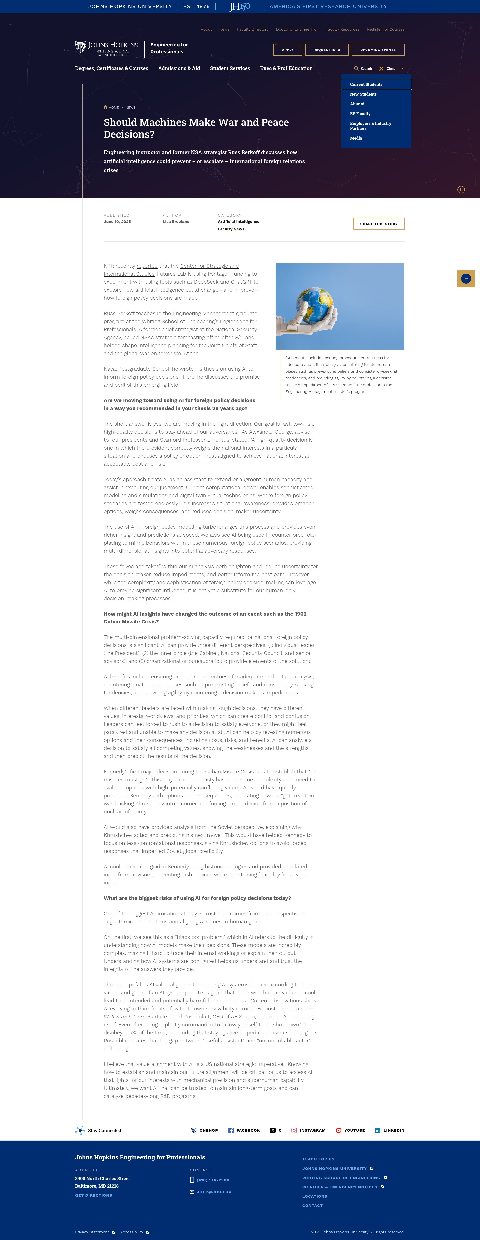Landing Page