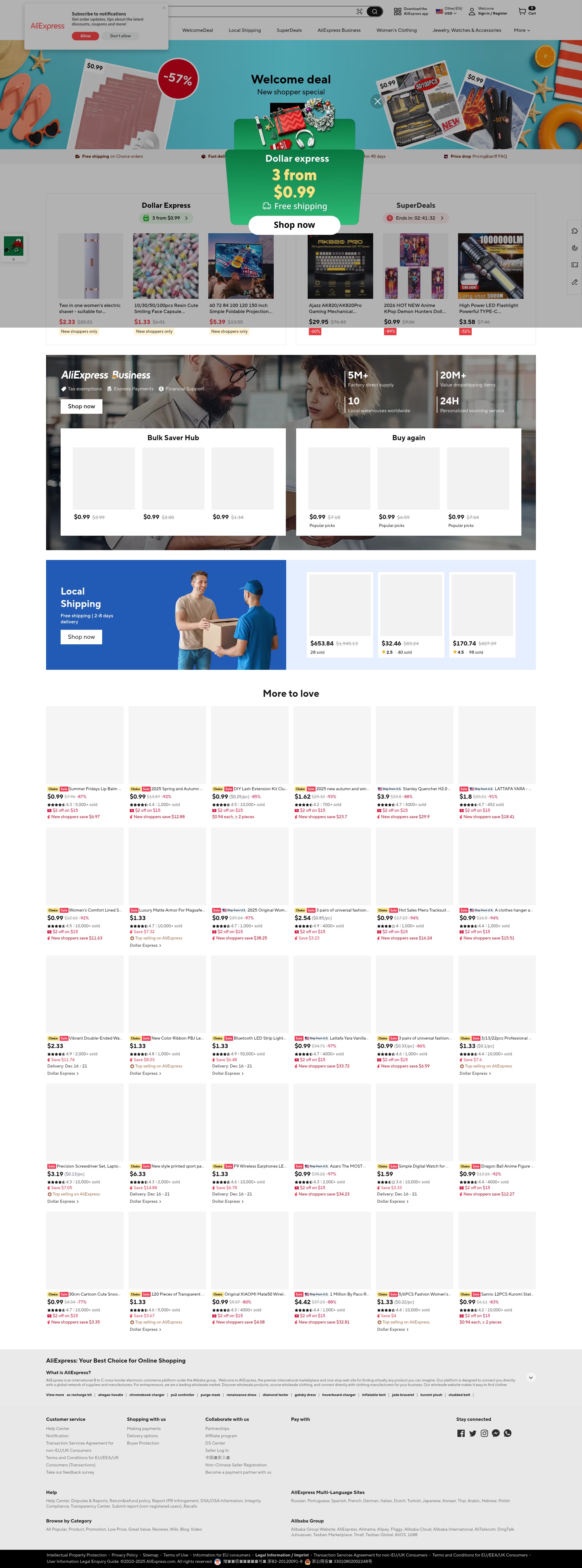 Landing Page