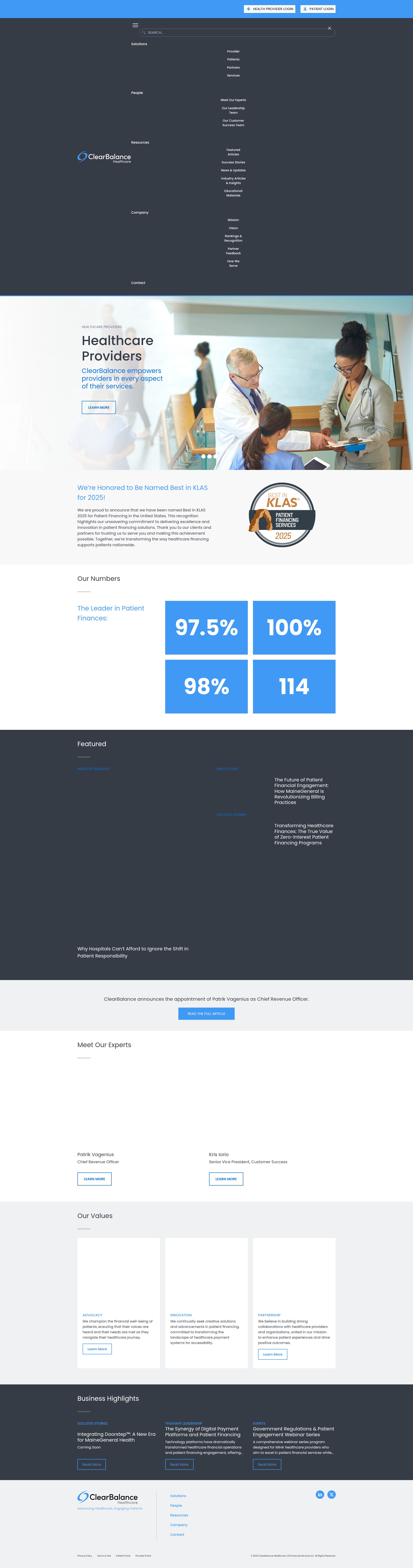 Landing Page