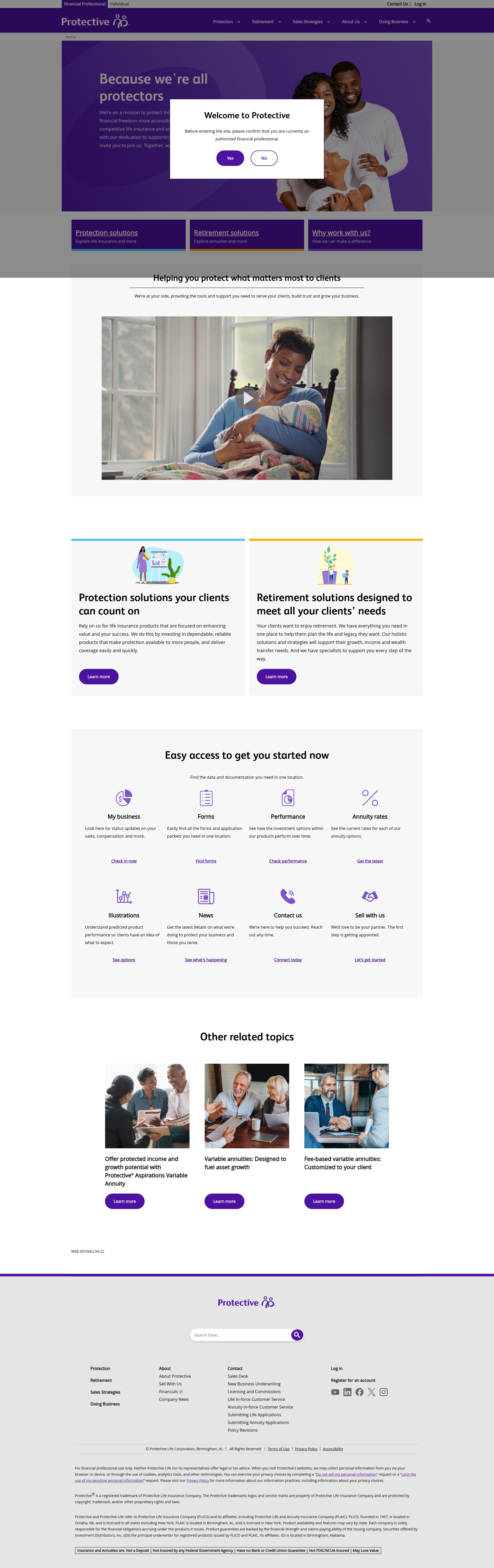 Landing Page