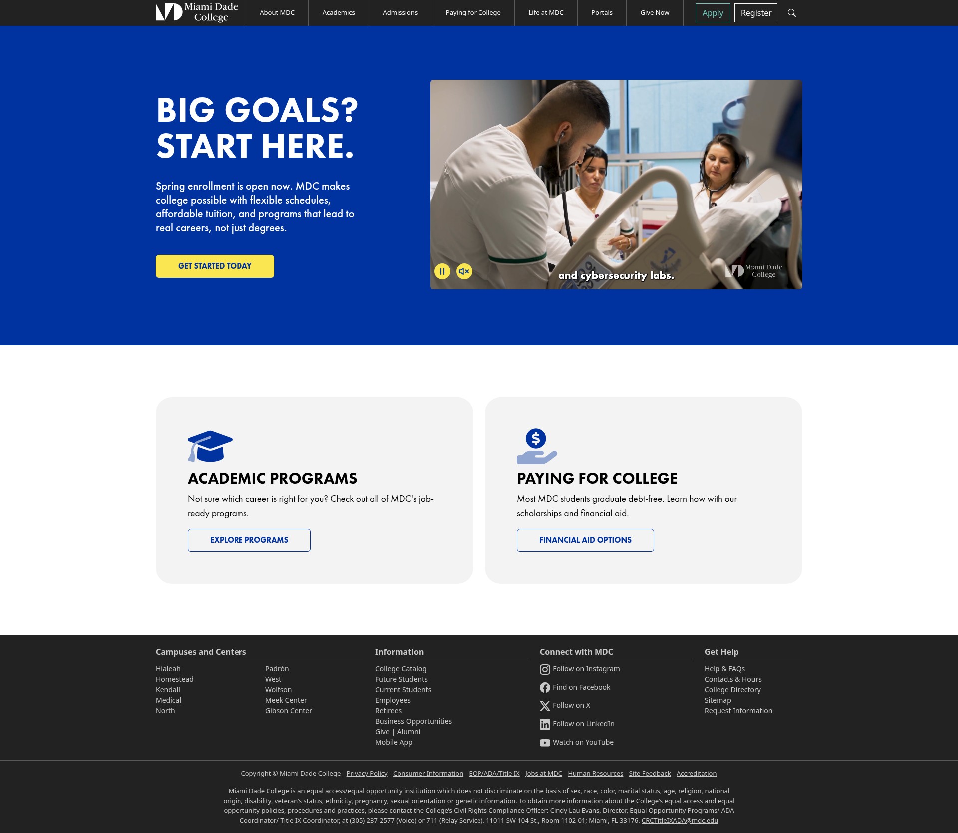 Landing Page