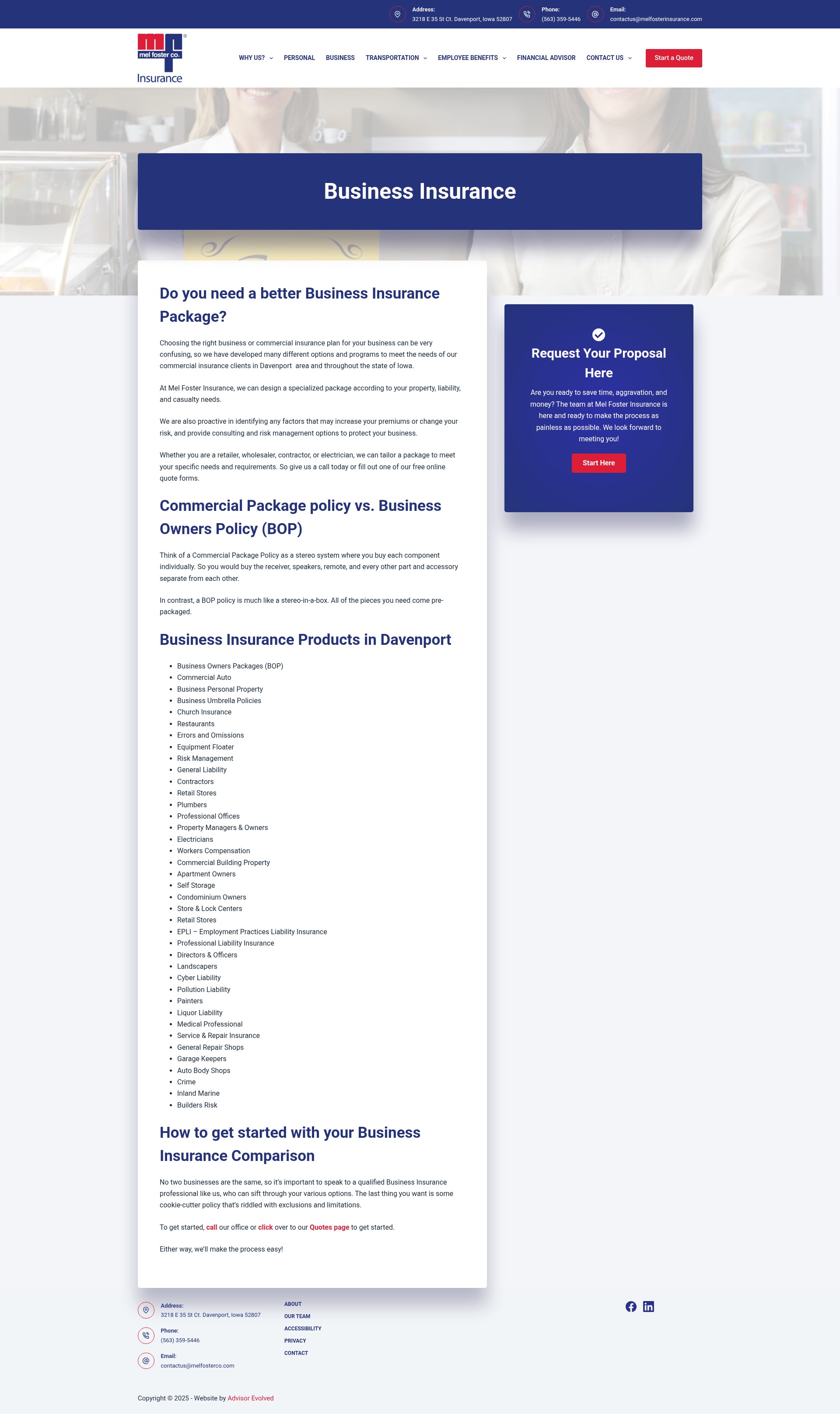 Landing Page