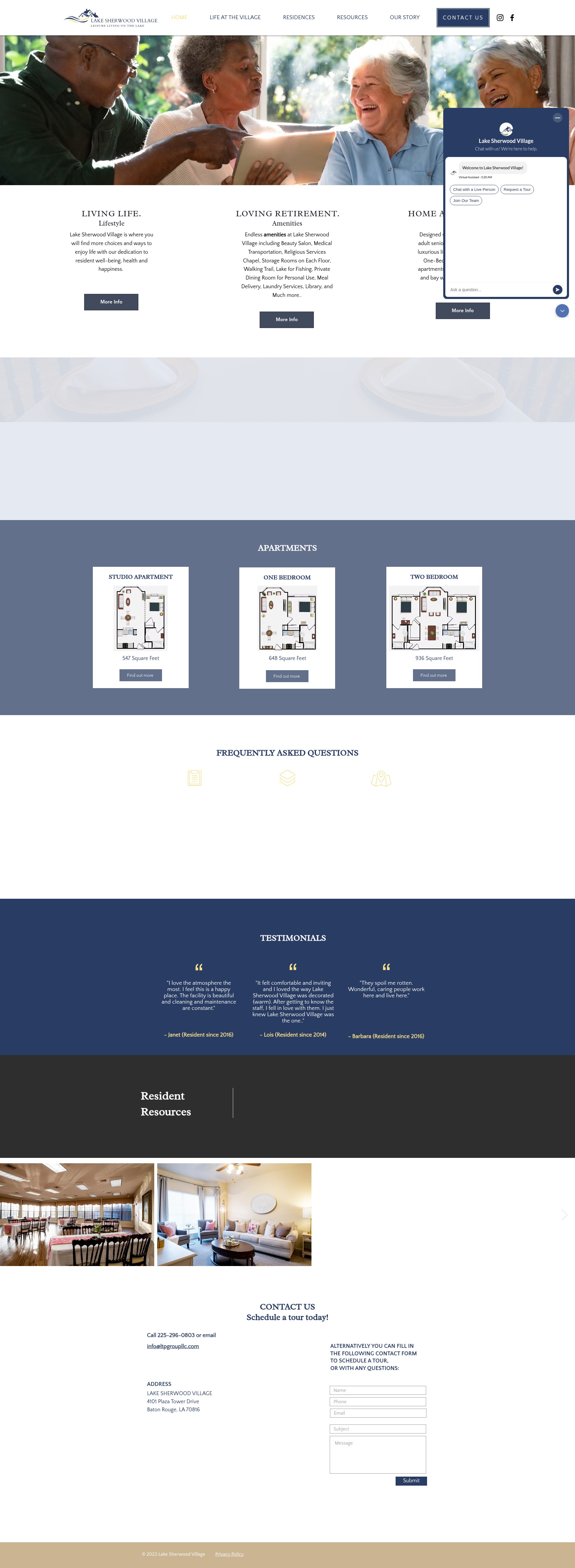 Landing Page