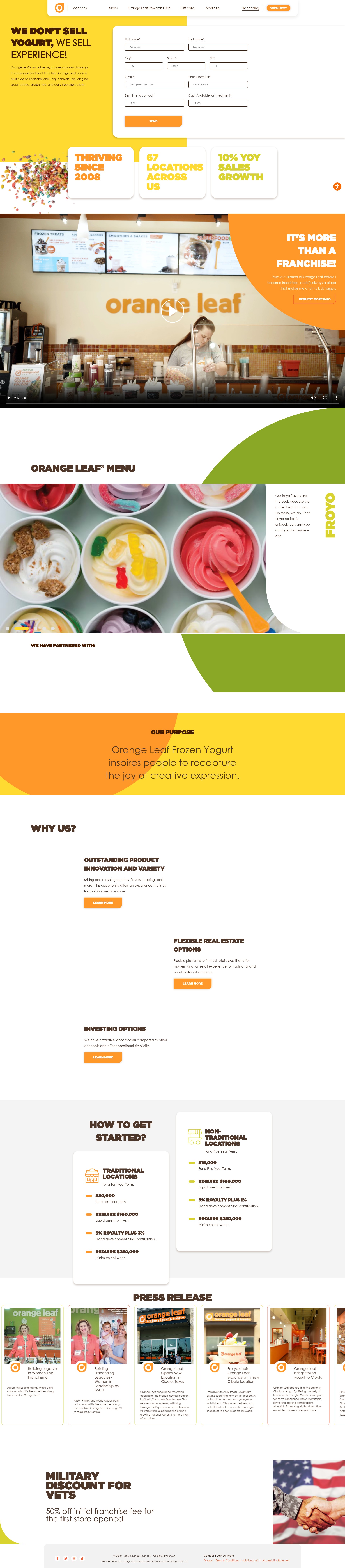 Landing Page