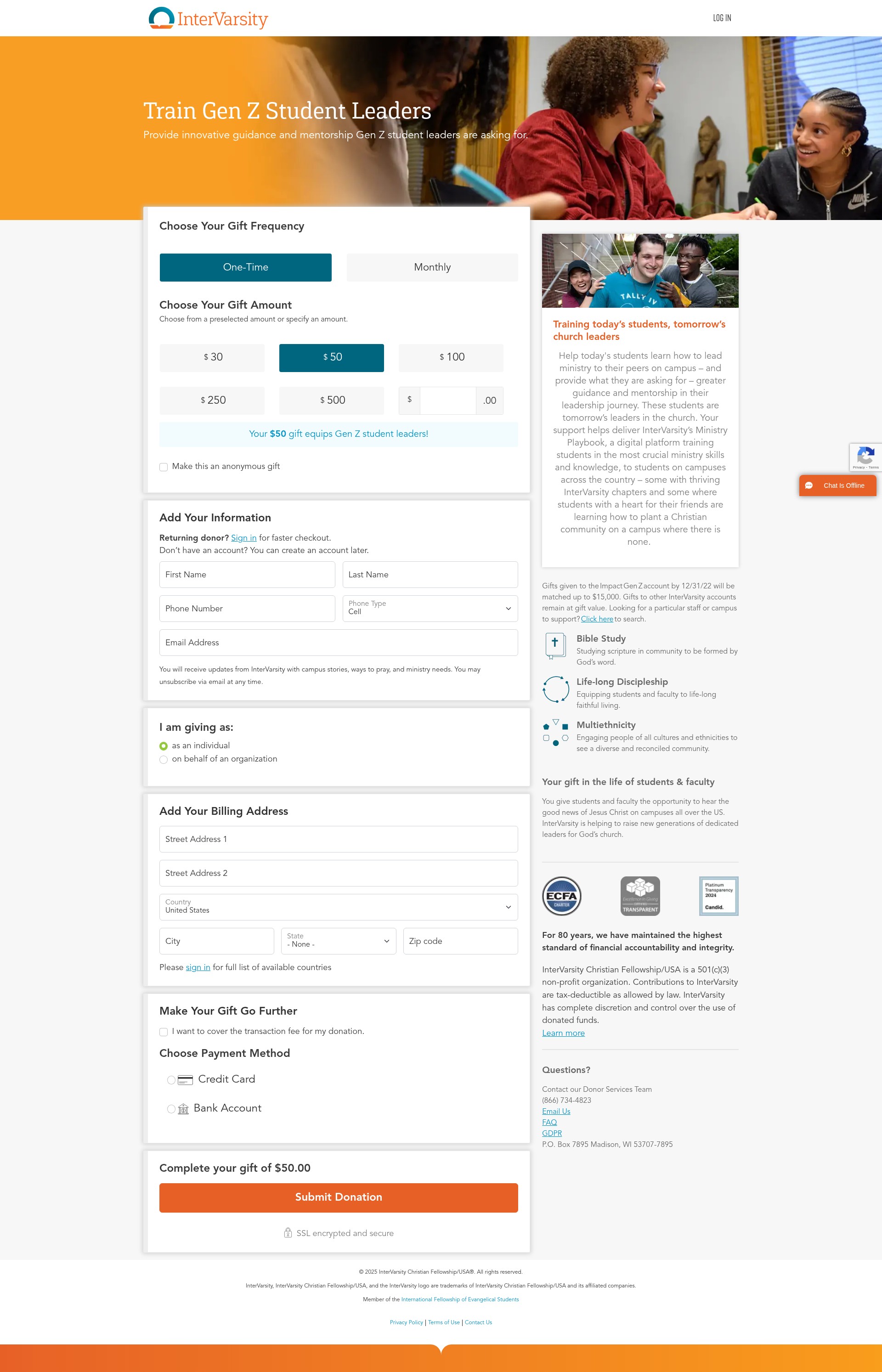Landing Page