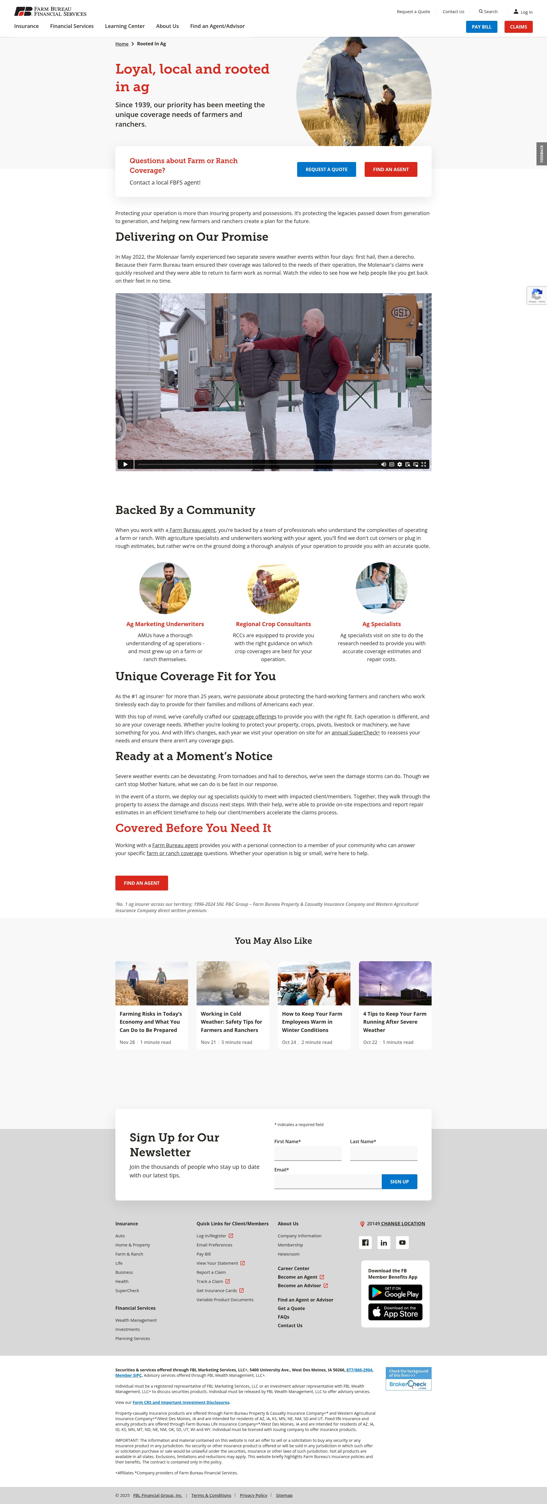Landing Page
