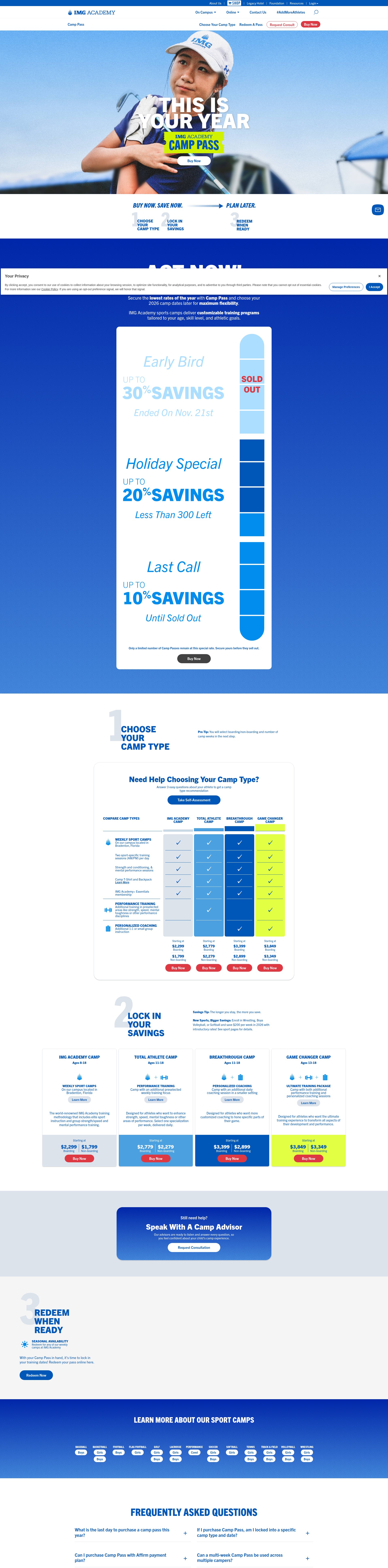 Landing Page