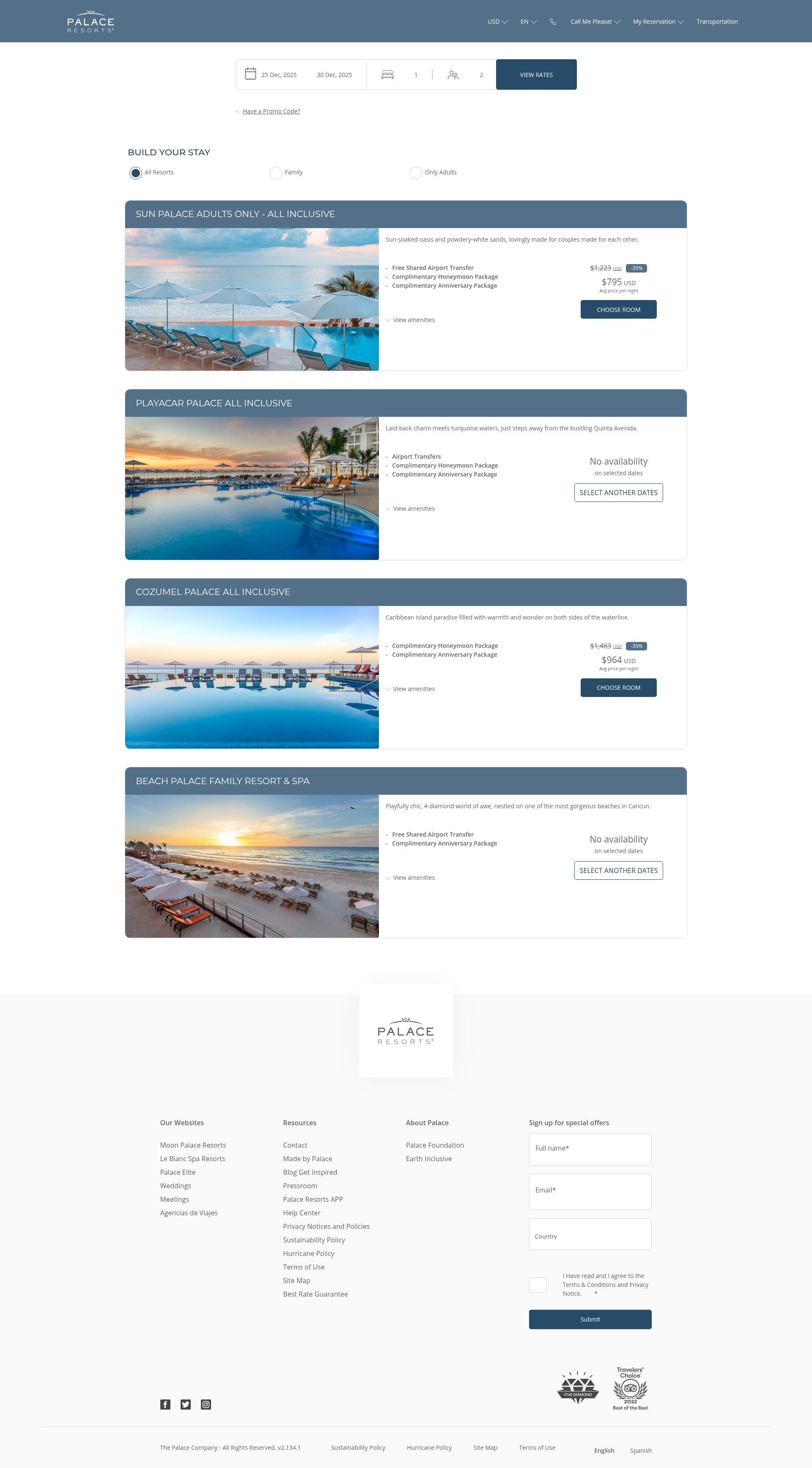 Landing Page