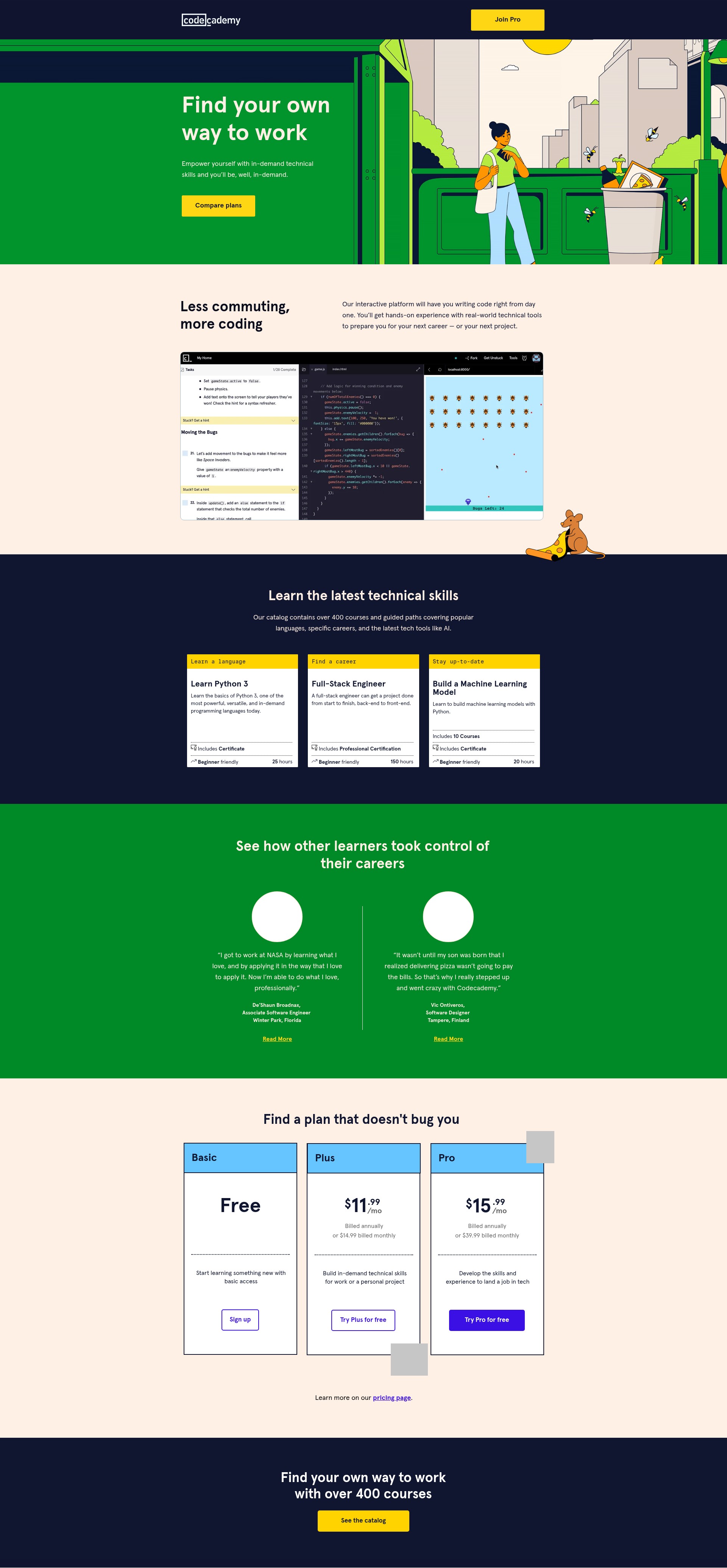 Landing Page