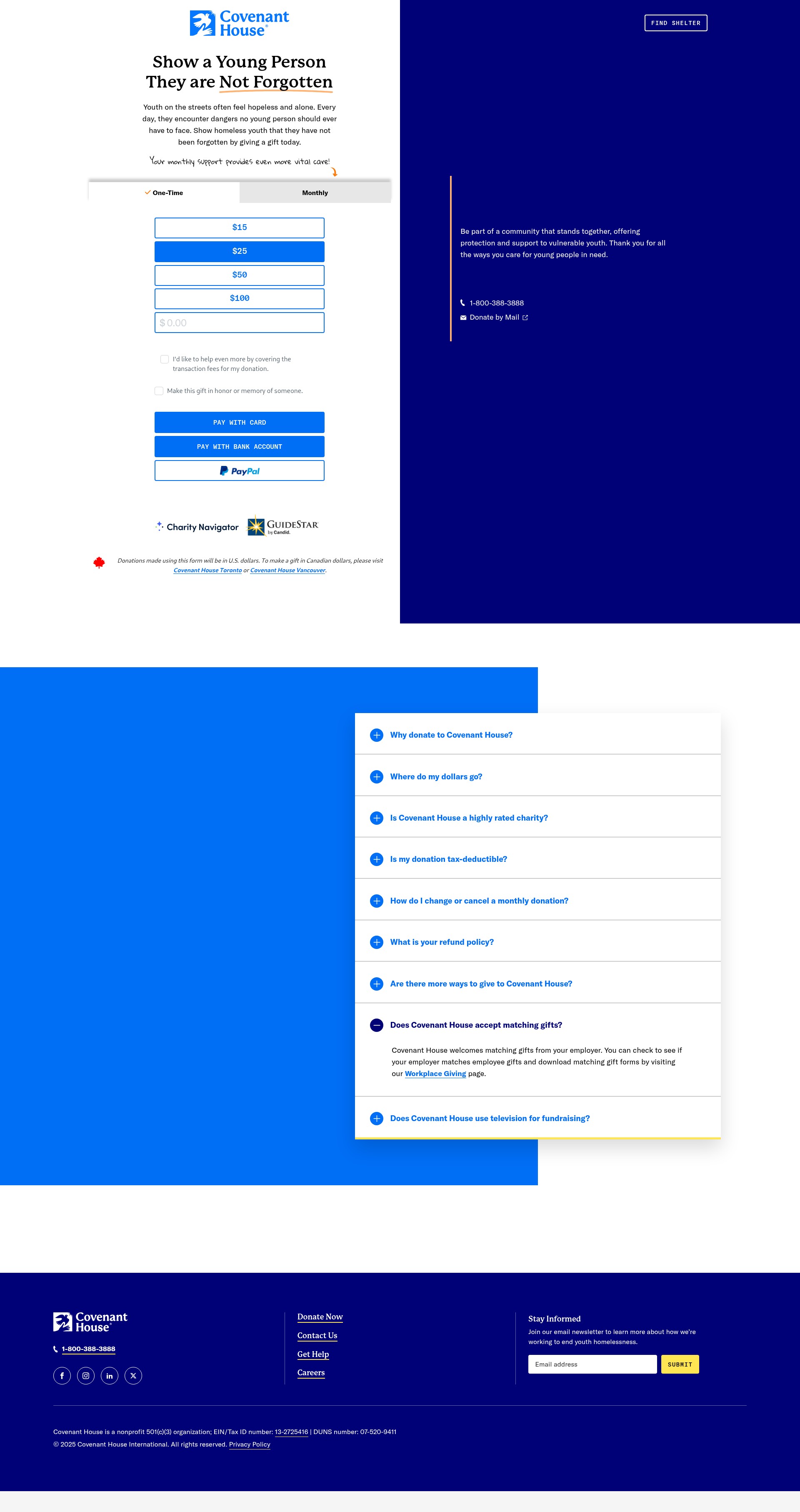 Landing Page