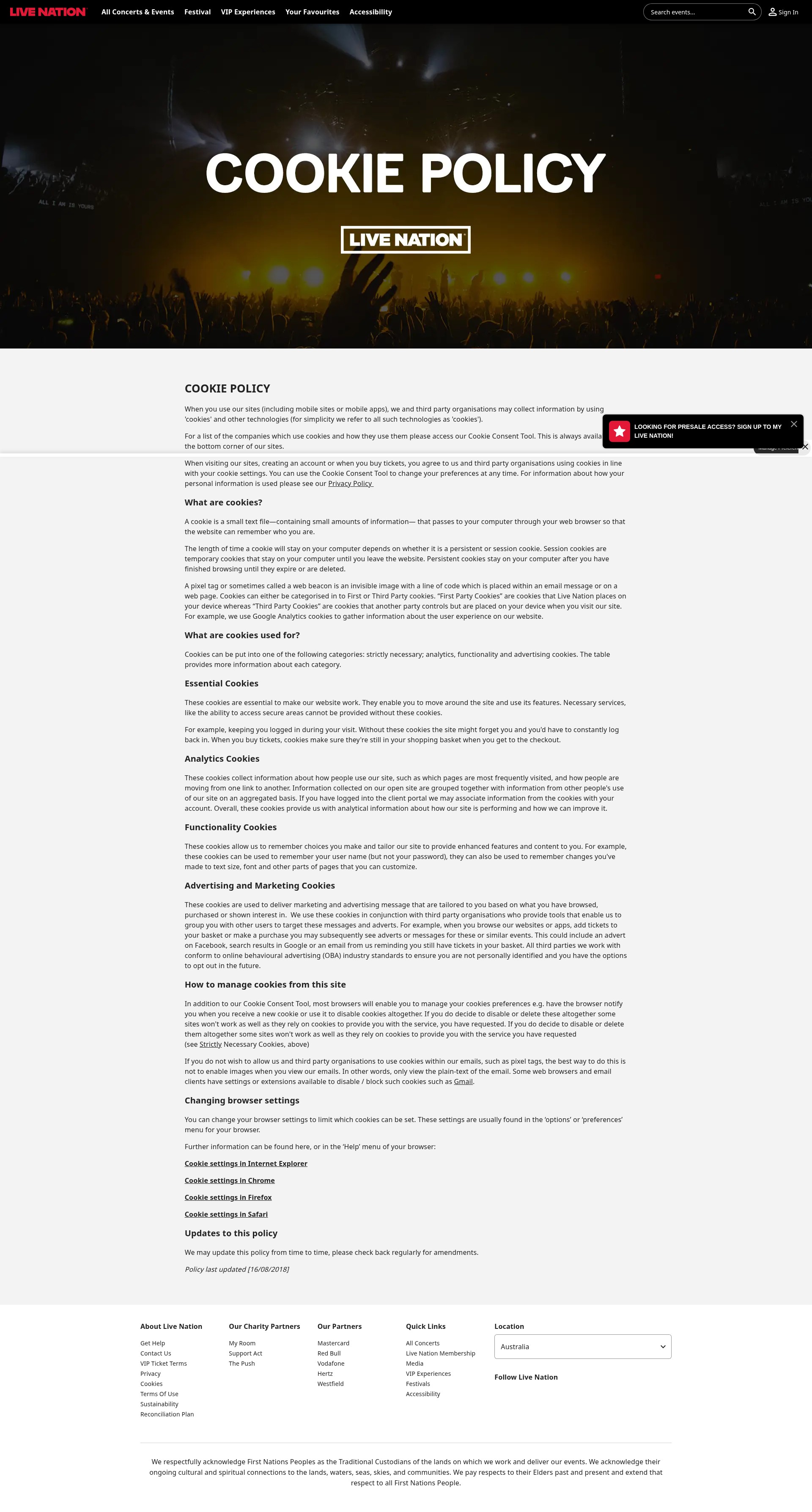 Landing Page
