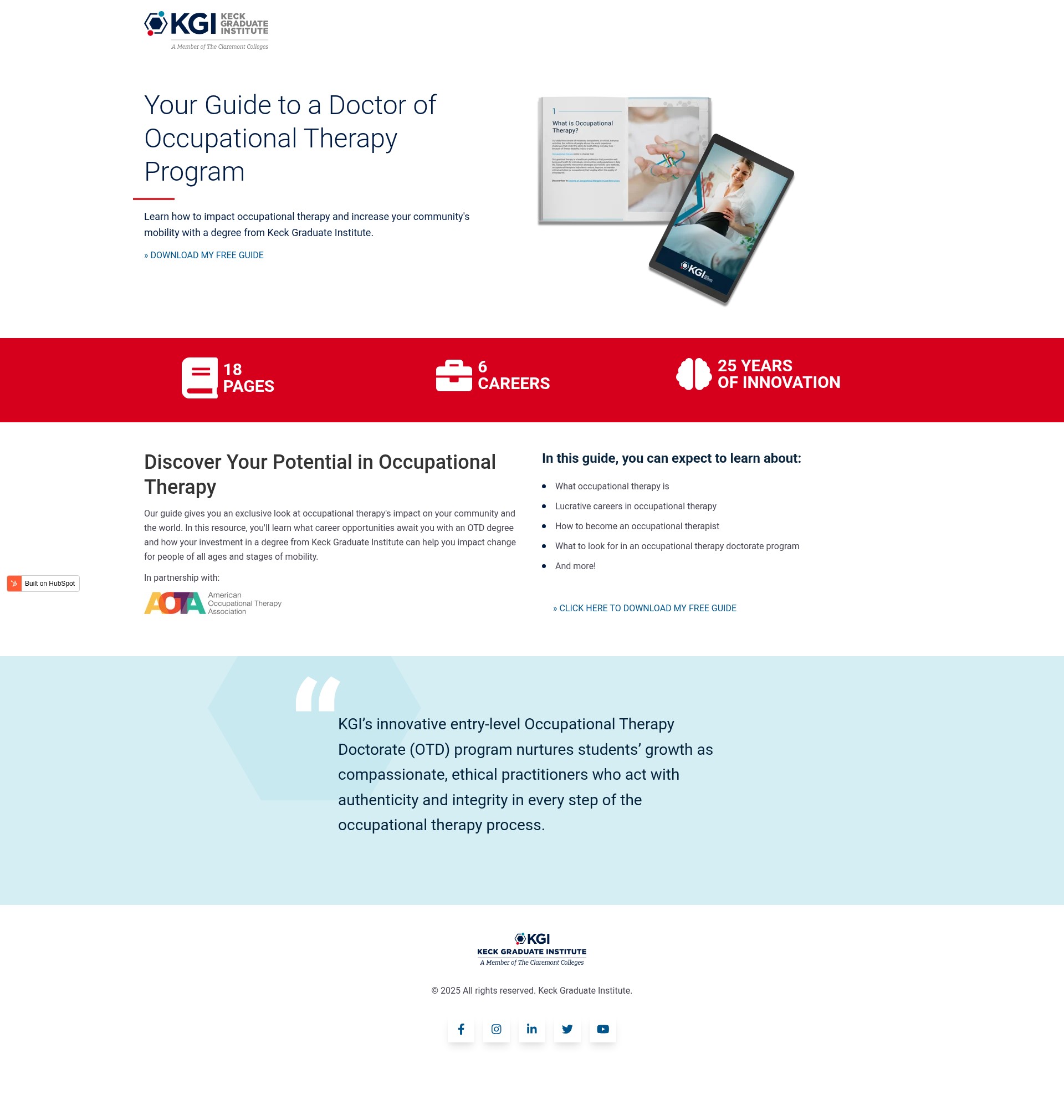Landing Page