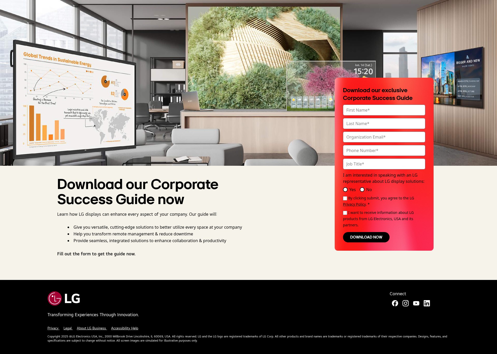 Landing Page