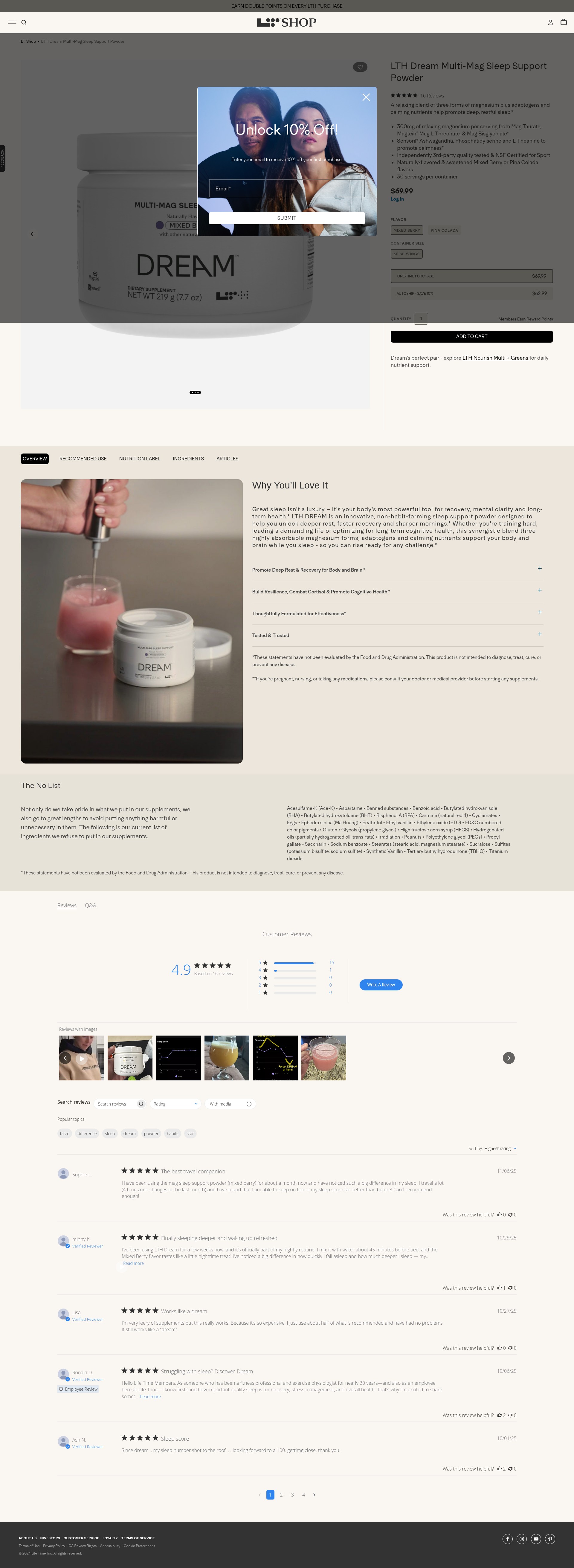 Landing Page