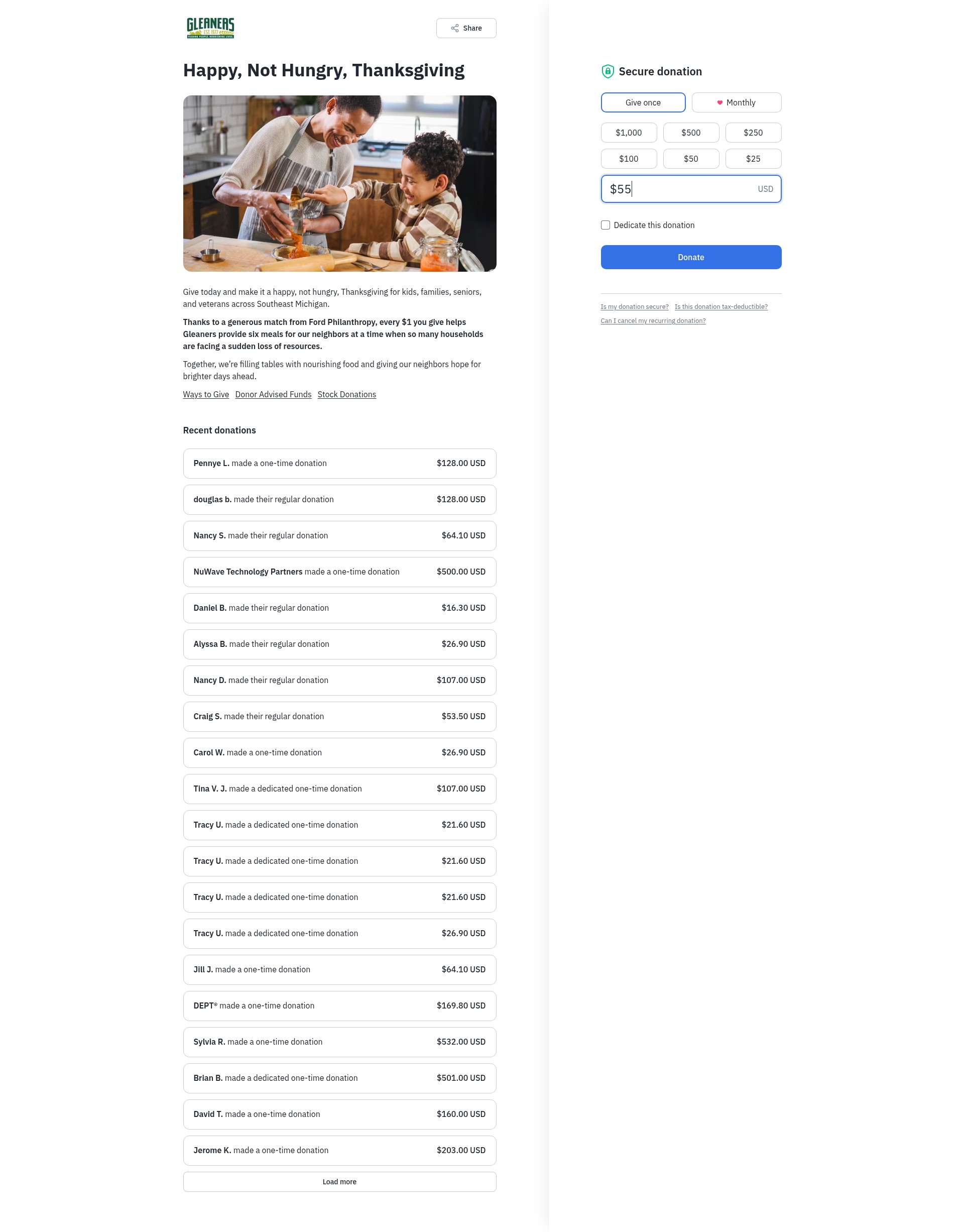 Landing Page