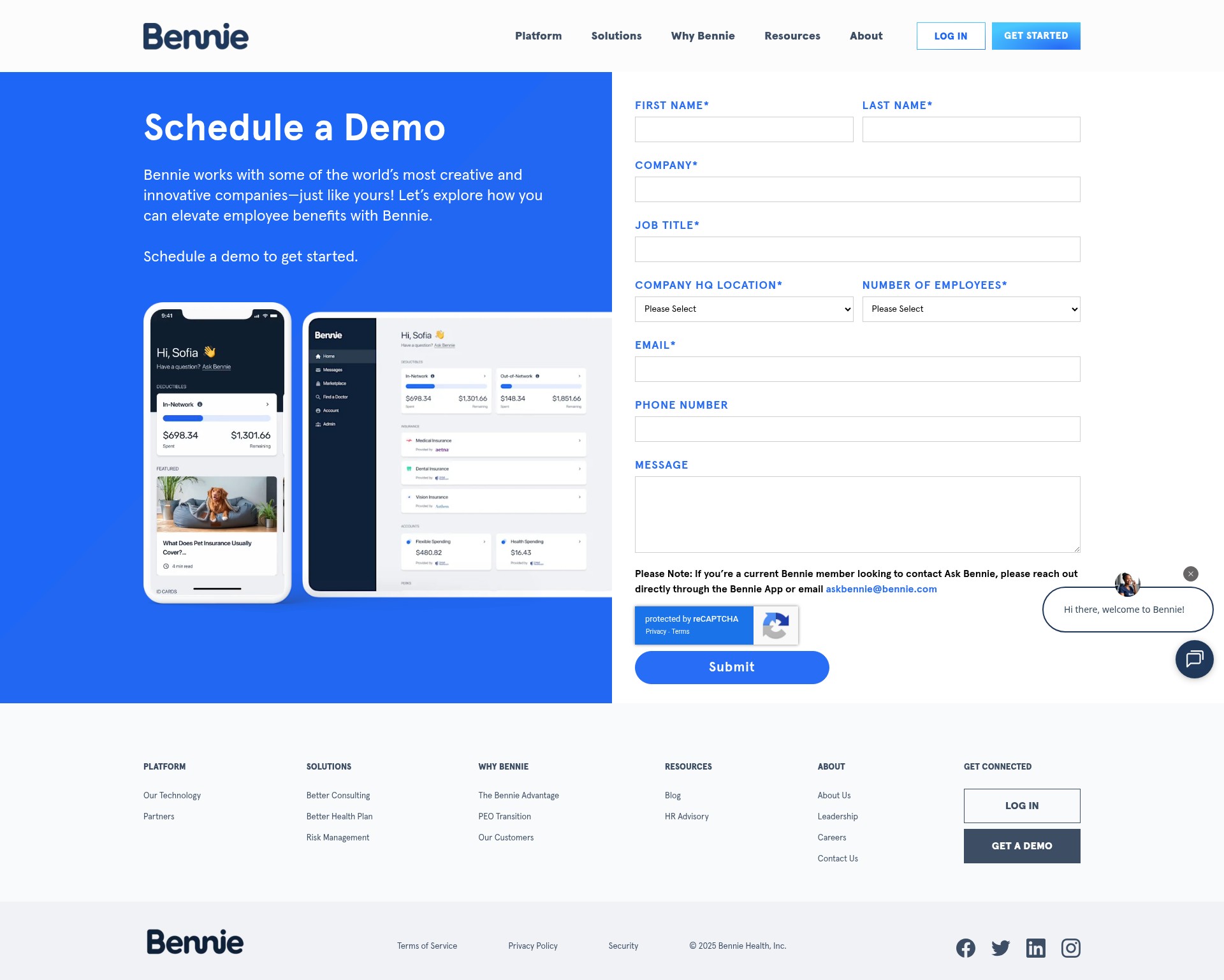 Landing Page