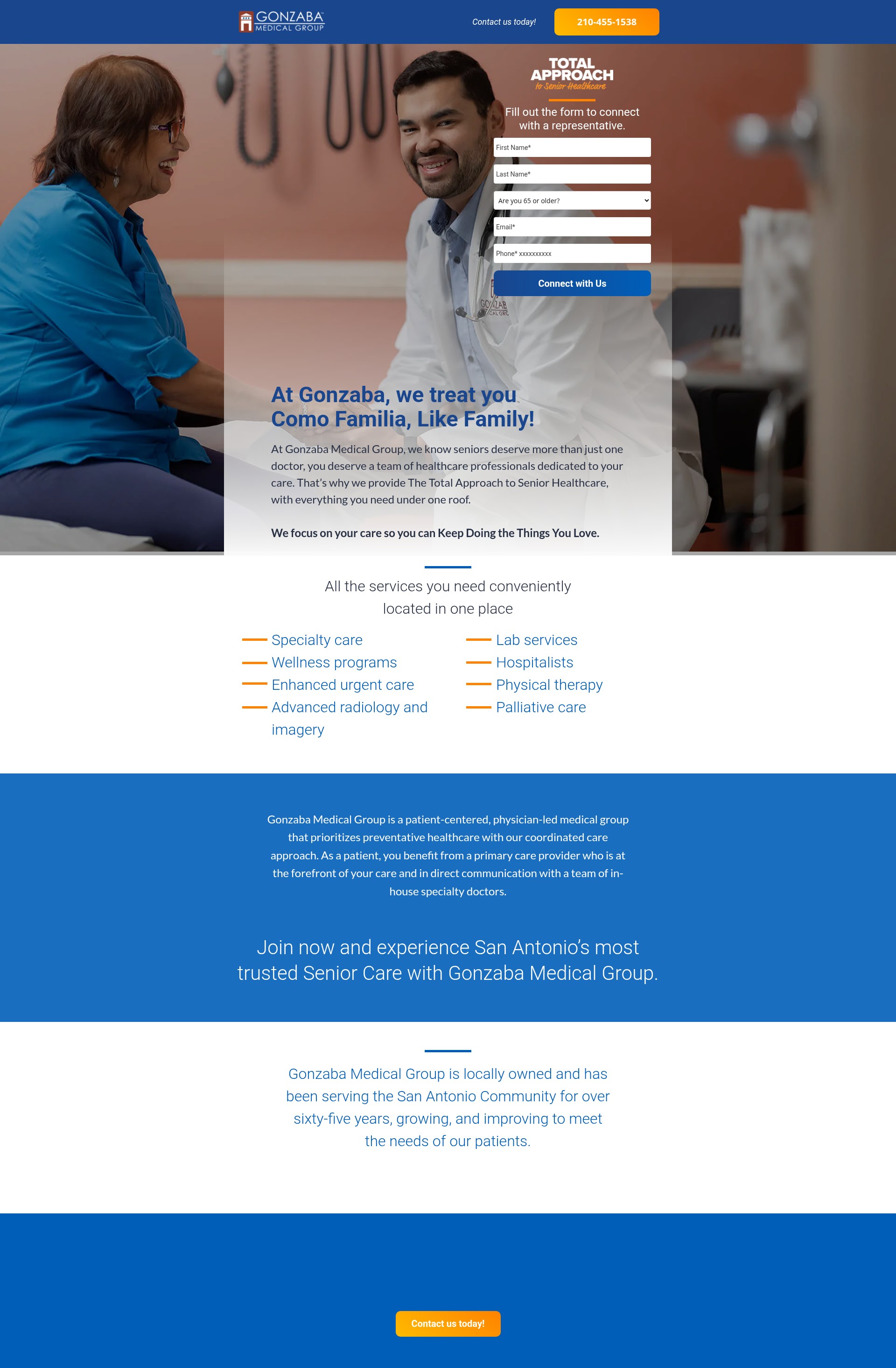 Landing Page