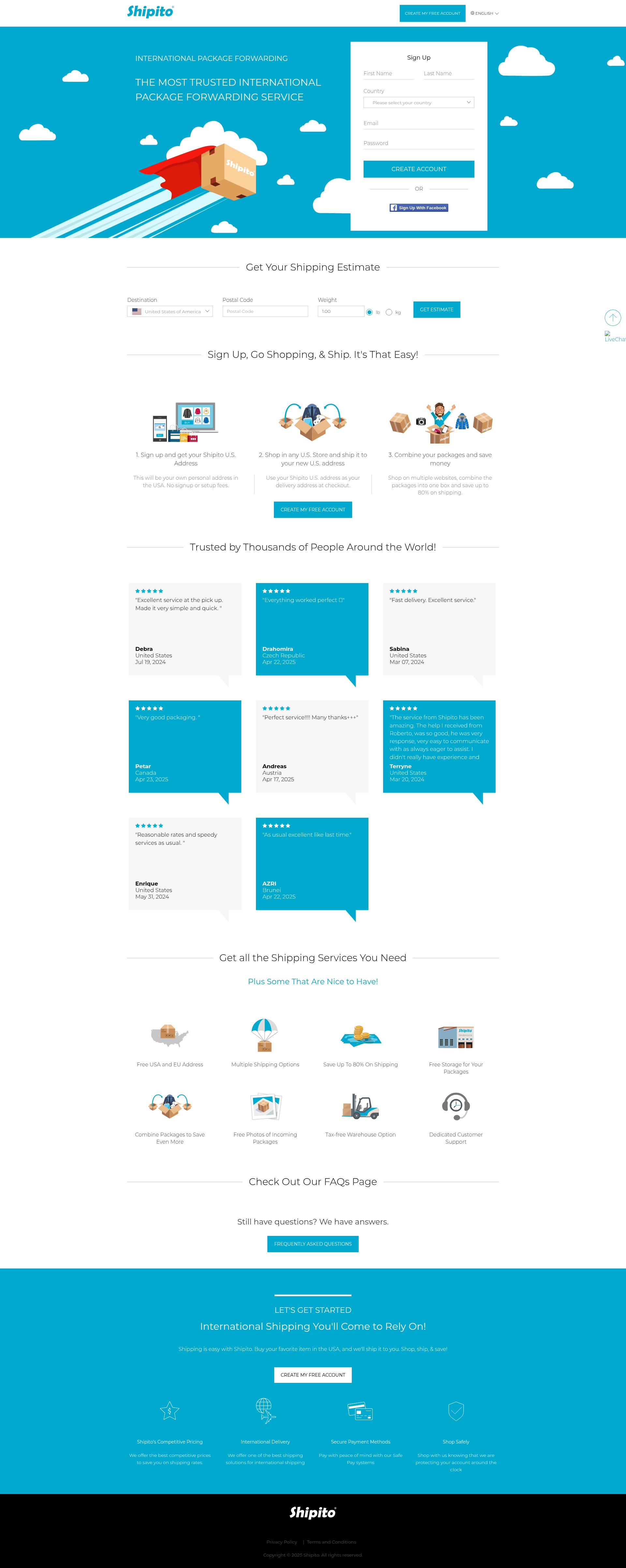 Landing Page