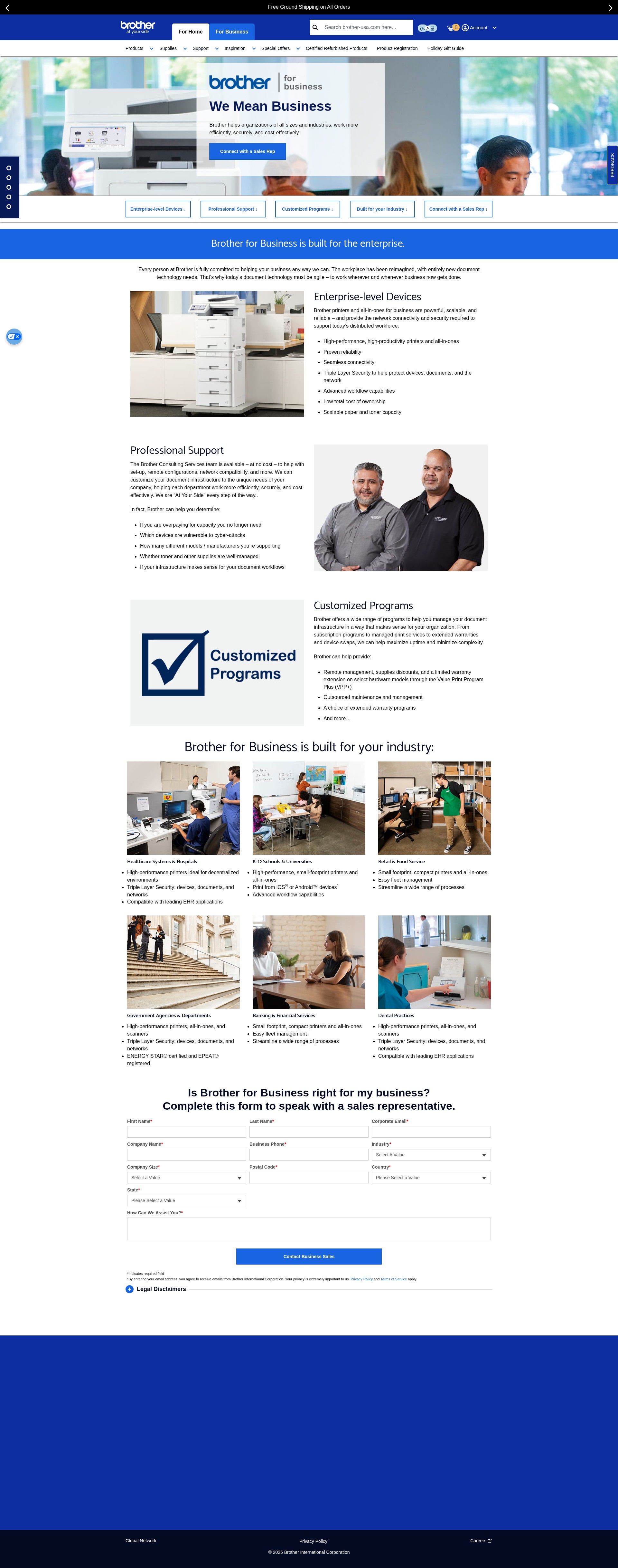 Landing Page