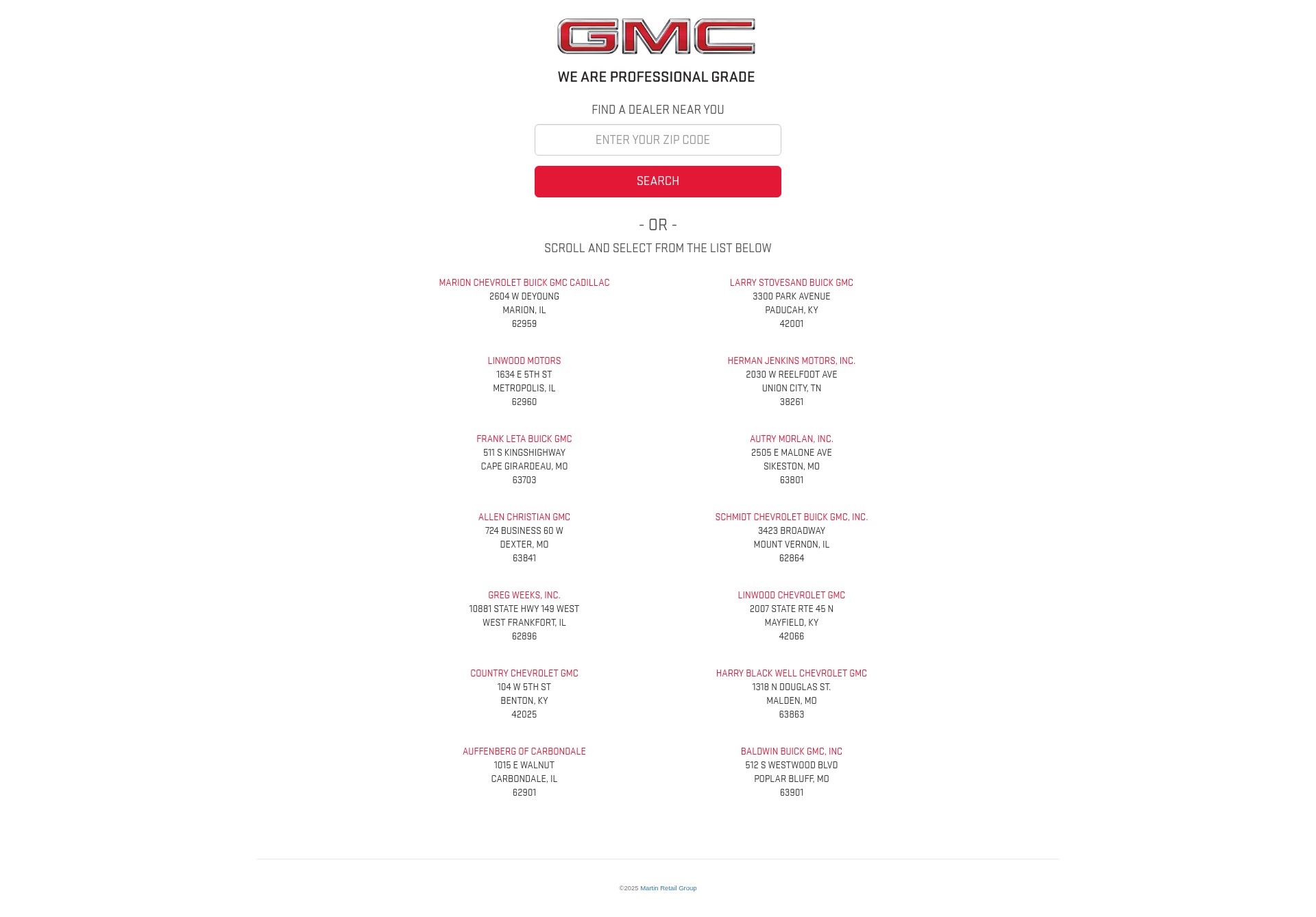 Landing Page