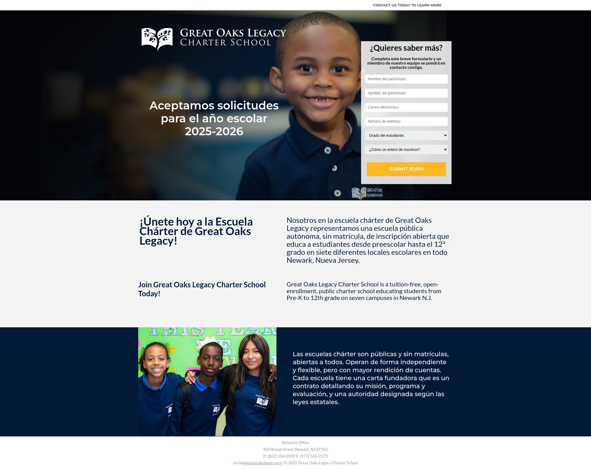 Landing Page