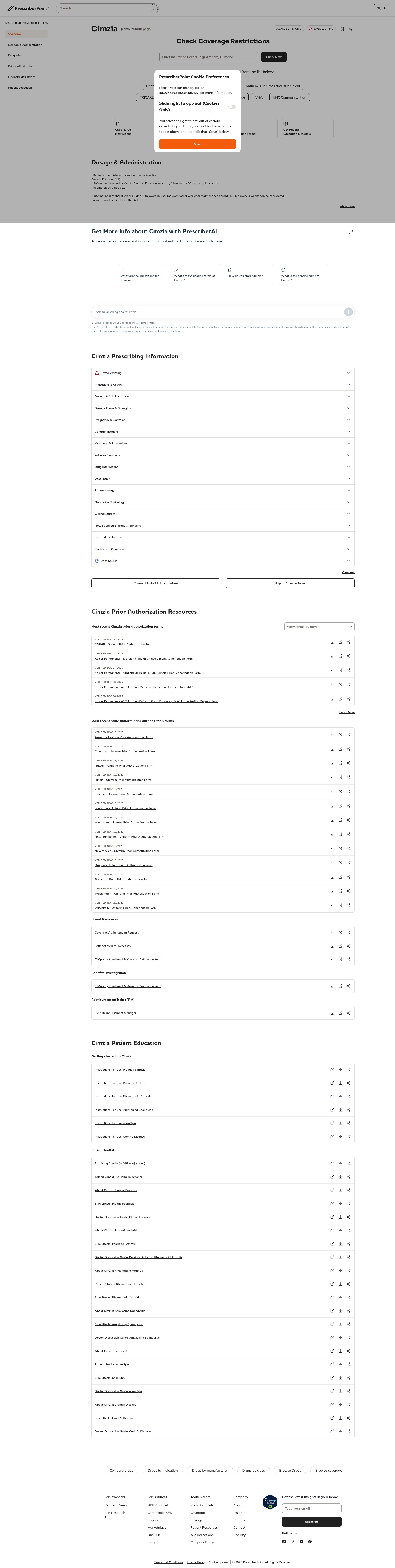Landing Page