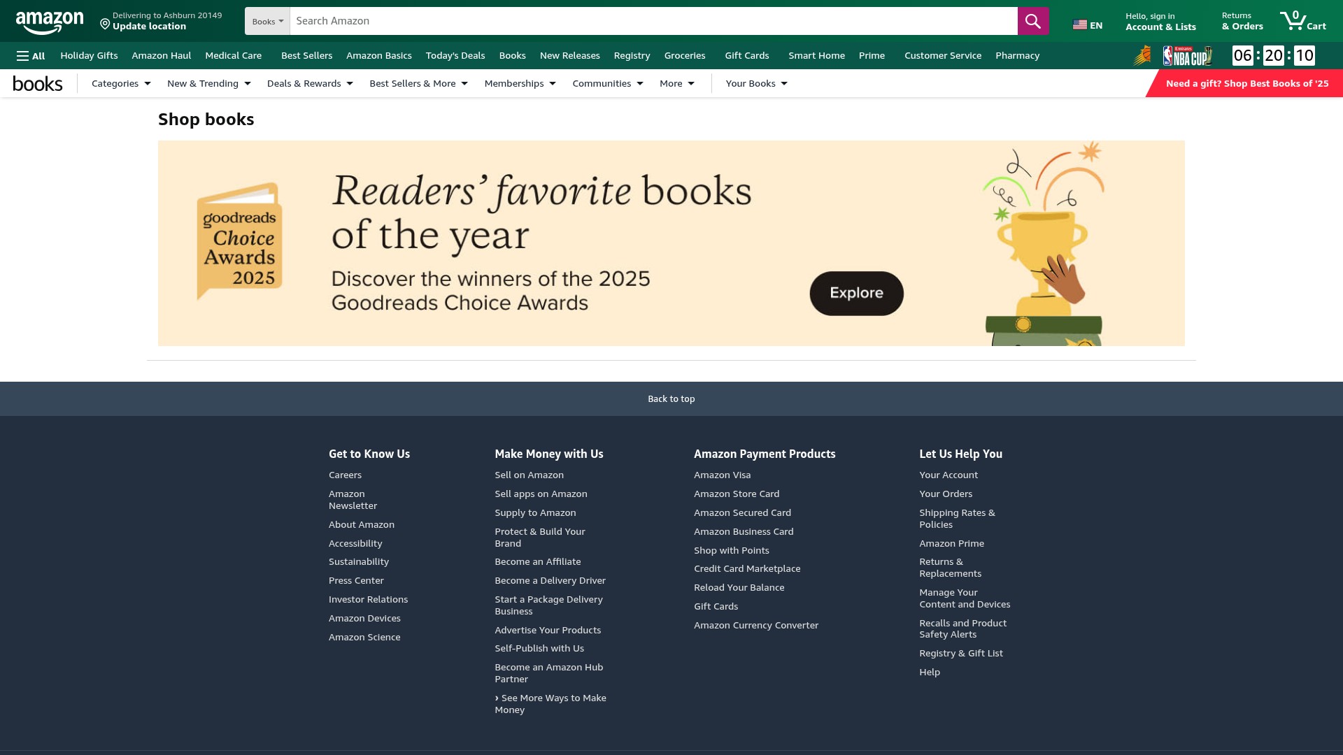 Landing Page