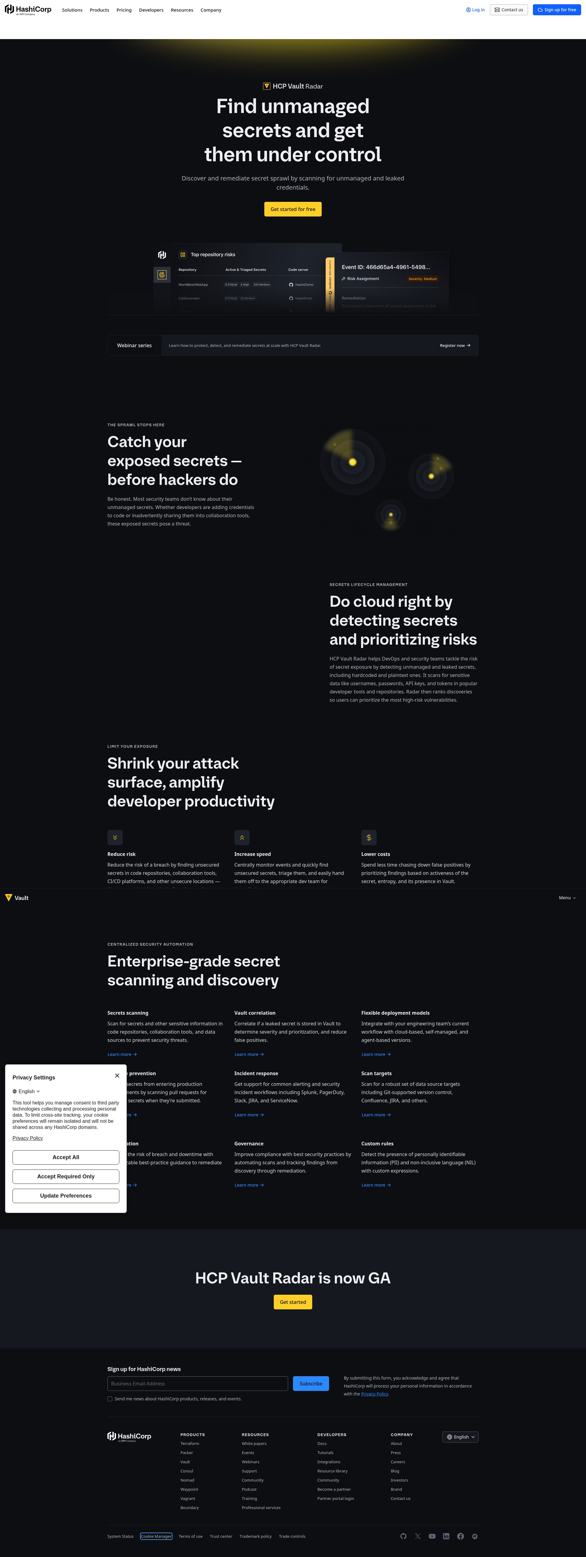 Landing Page