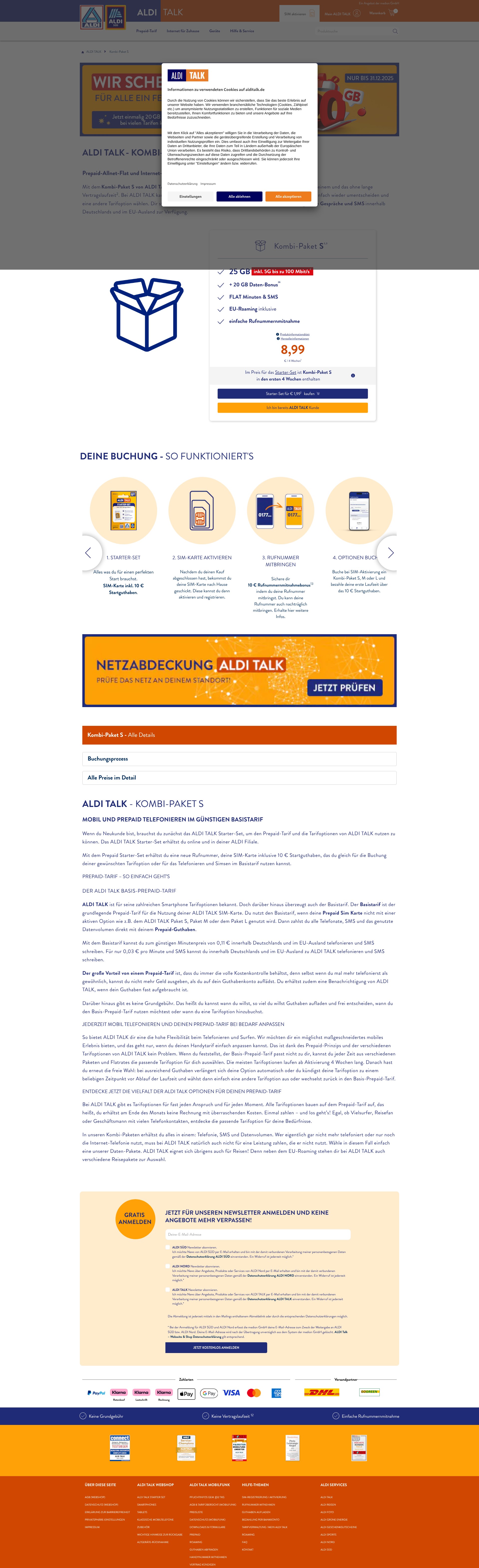 Landing Page