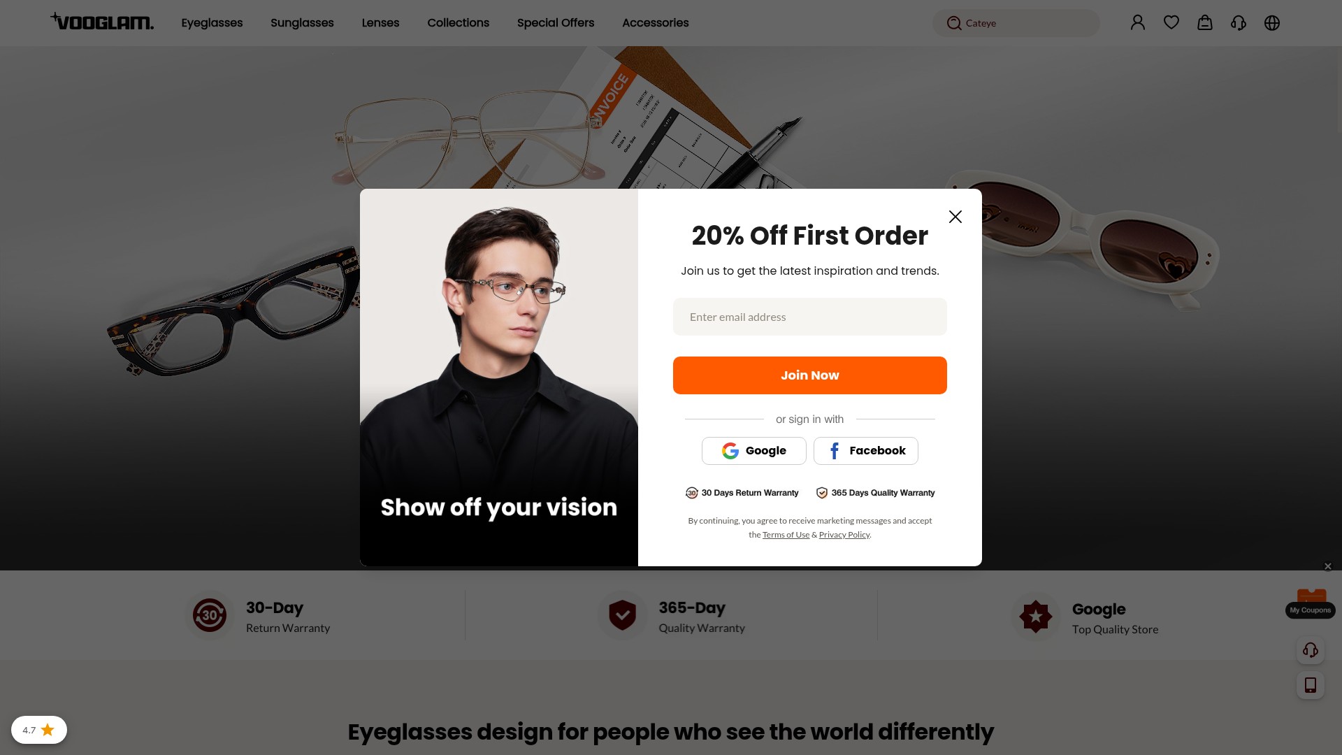Landing Page