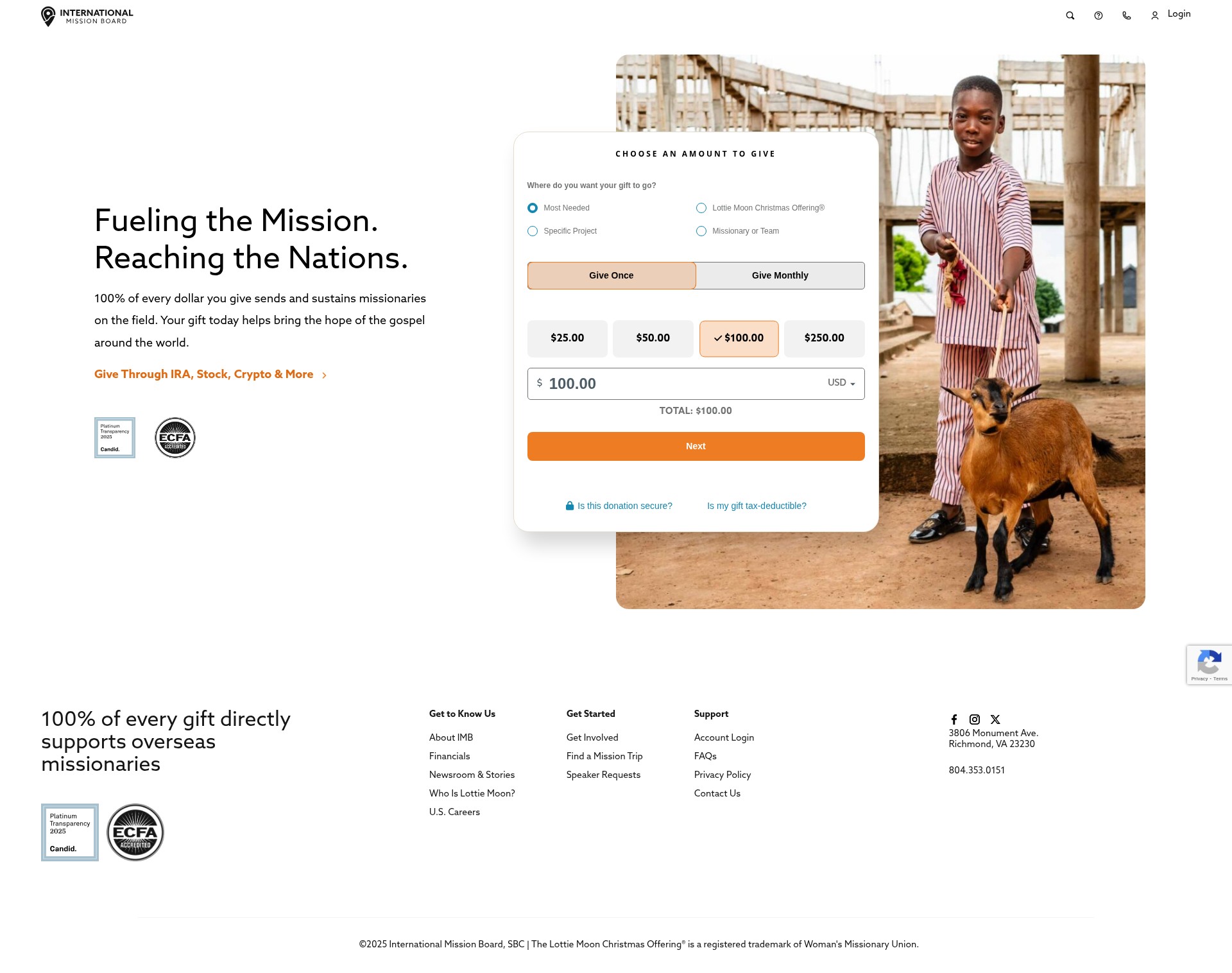 Landing Page