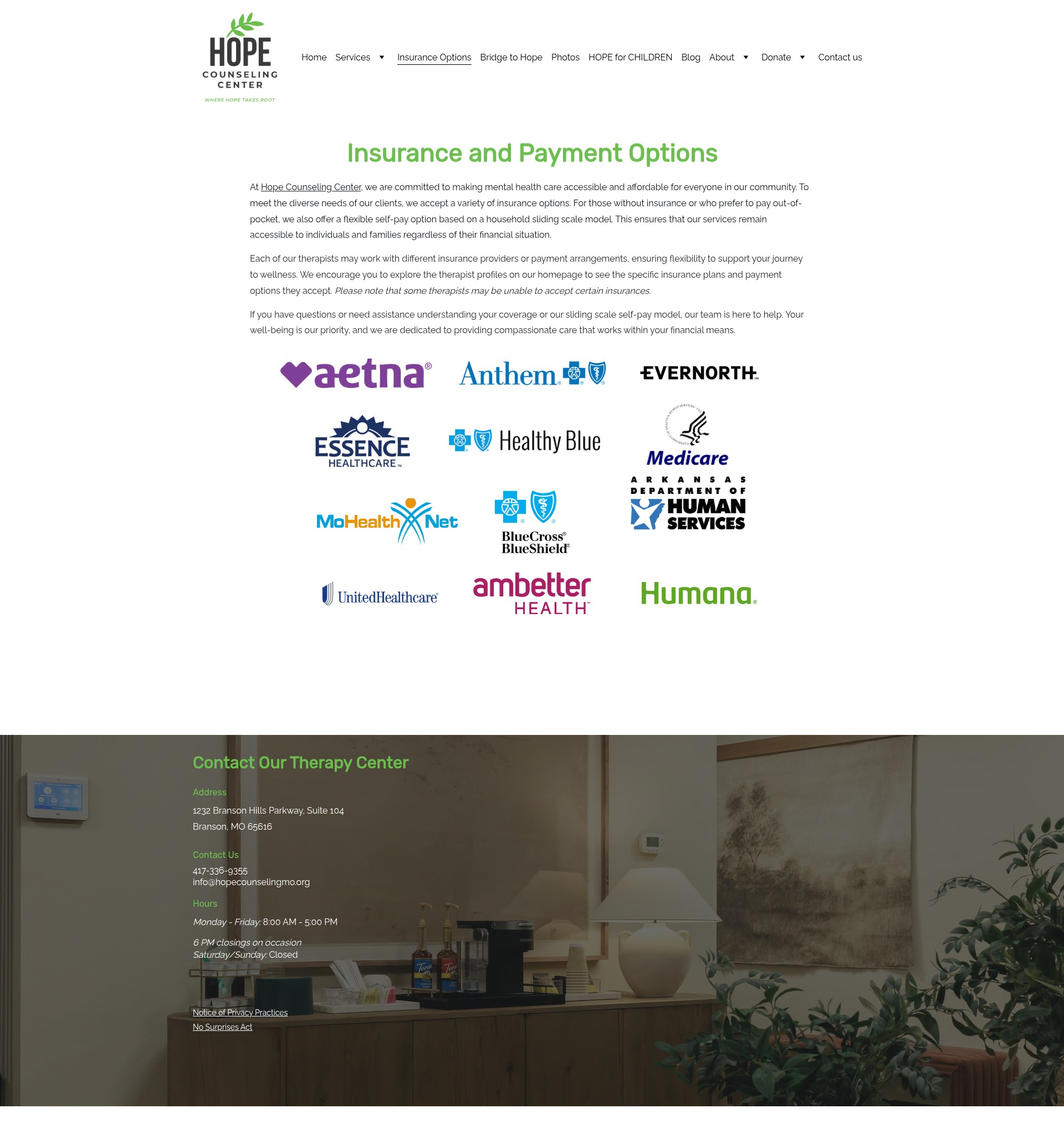 Landing Page
