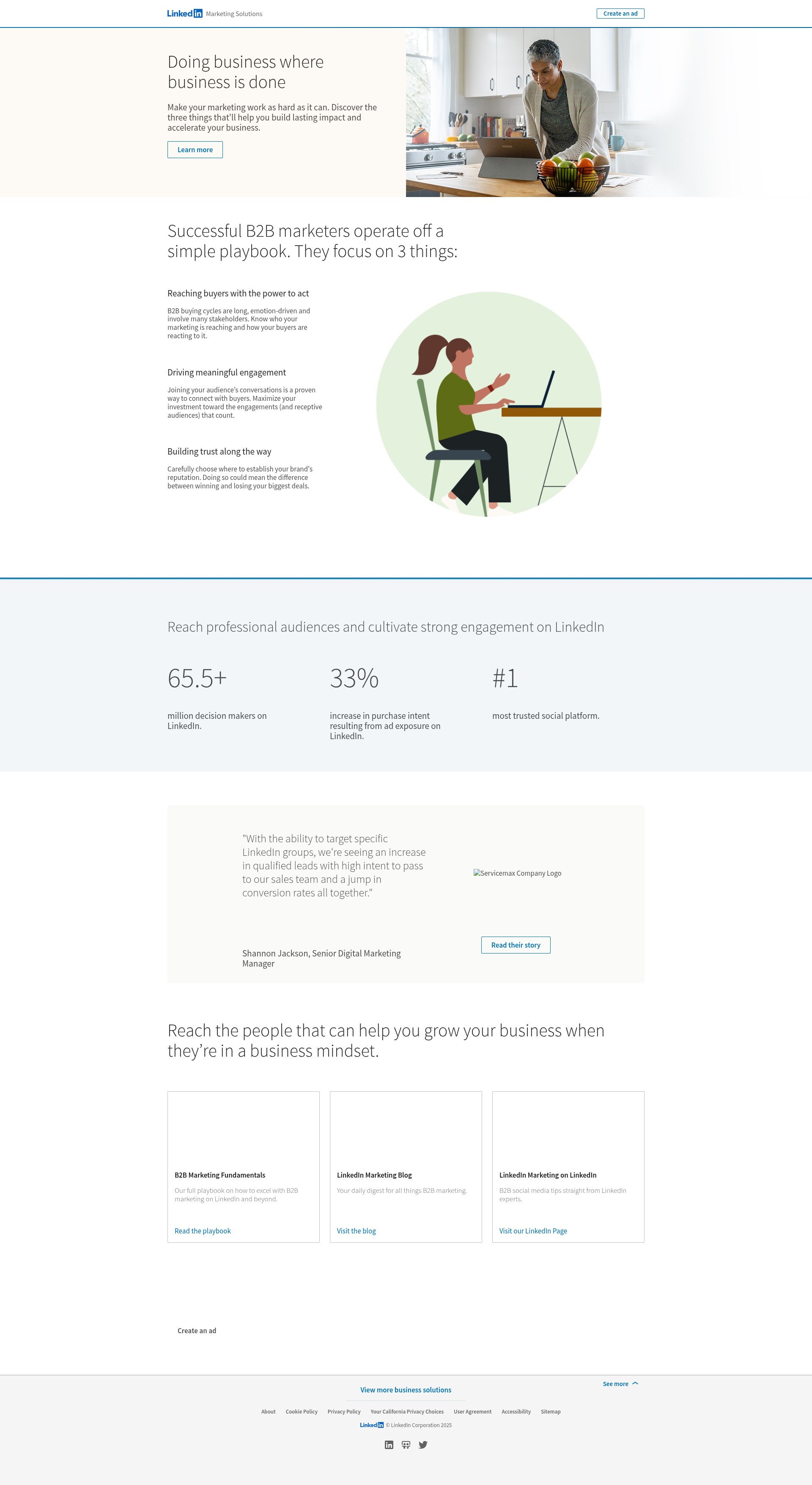 Landing Page