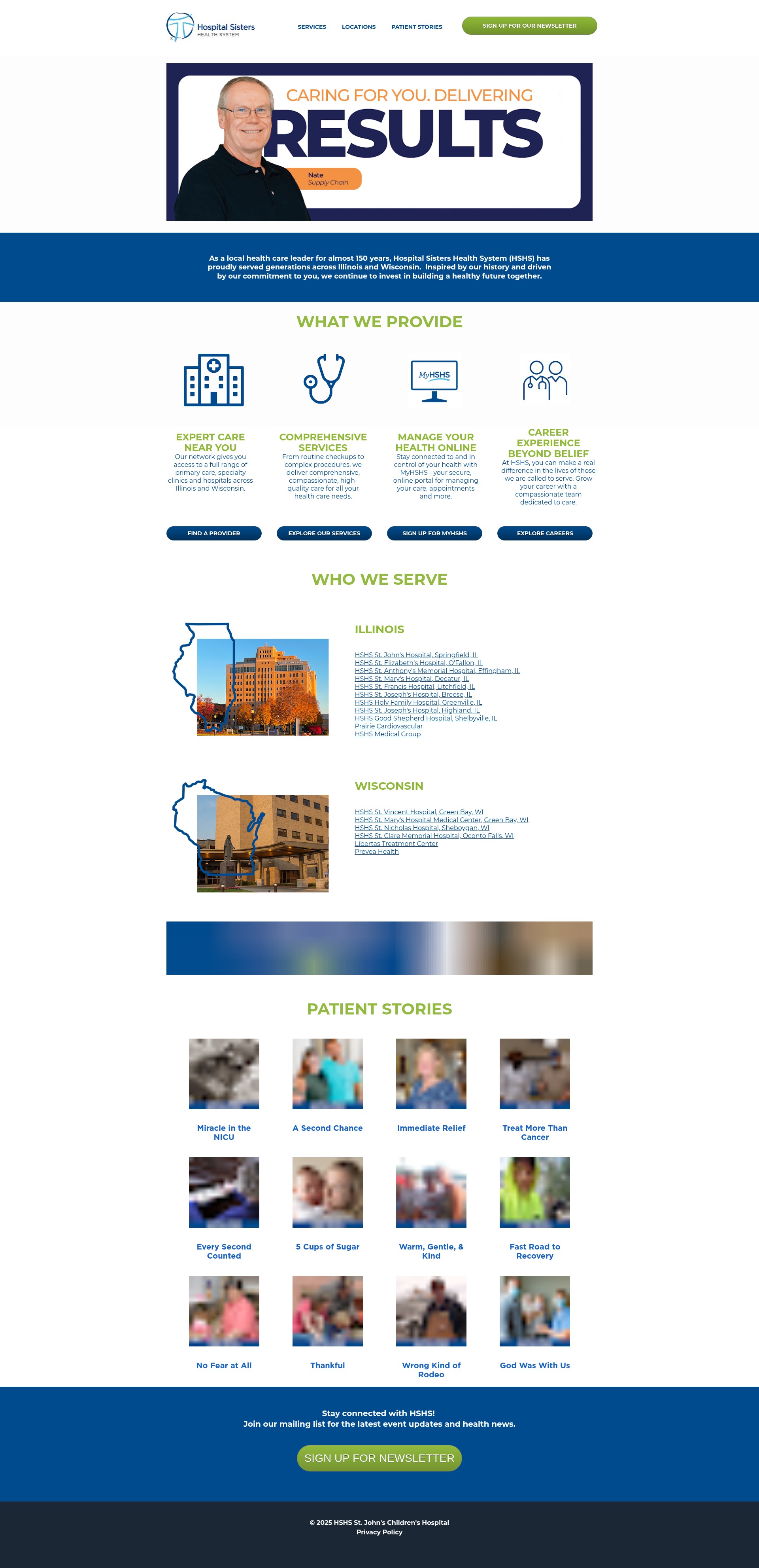 Landing Page