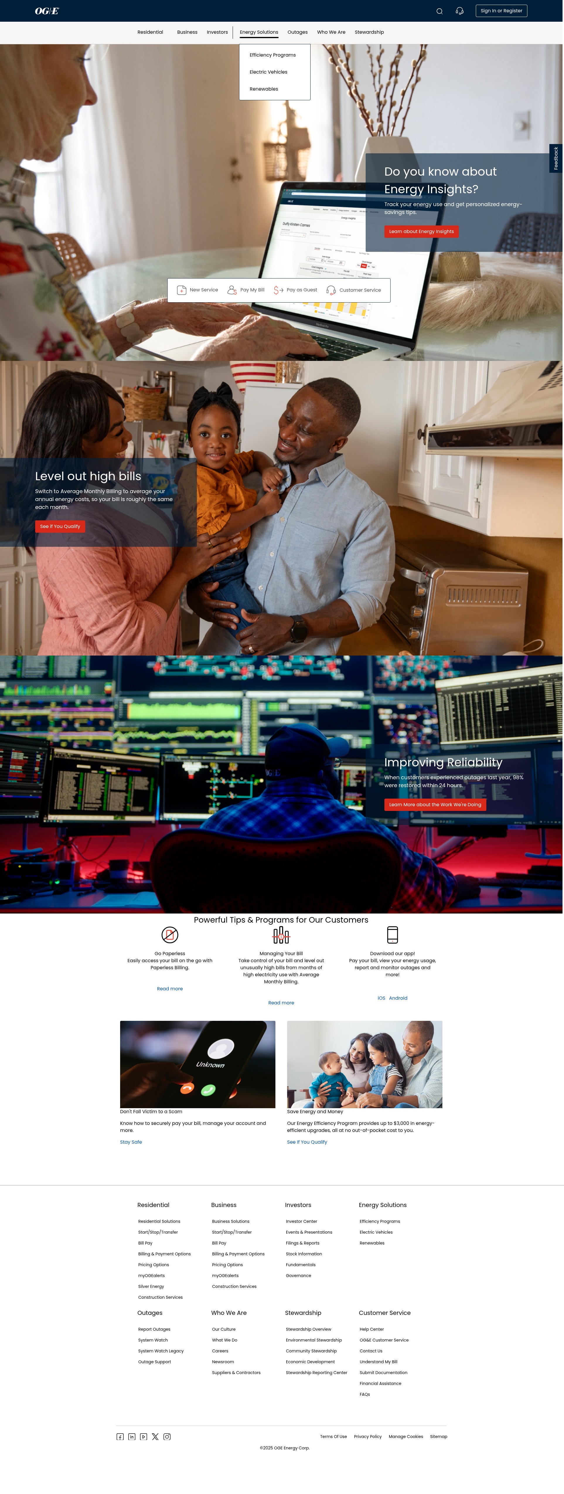 Landing Page