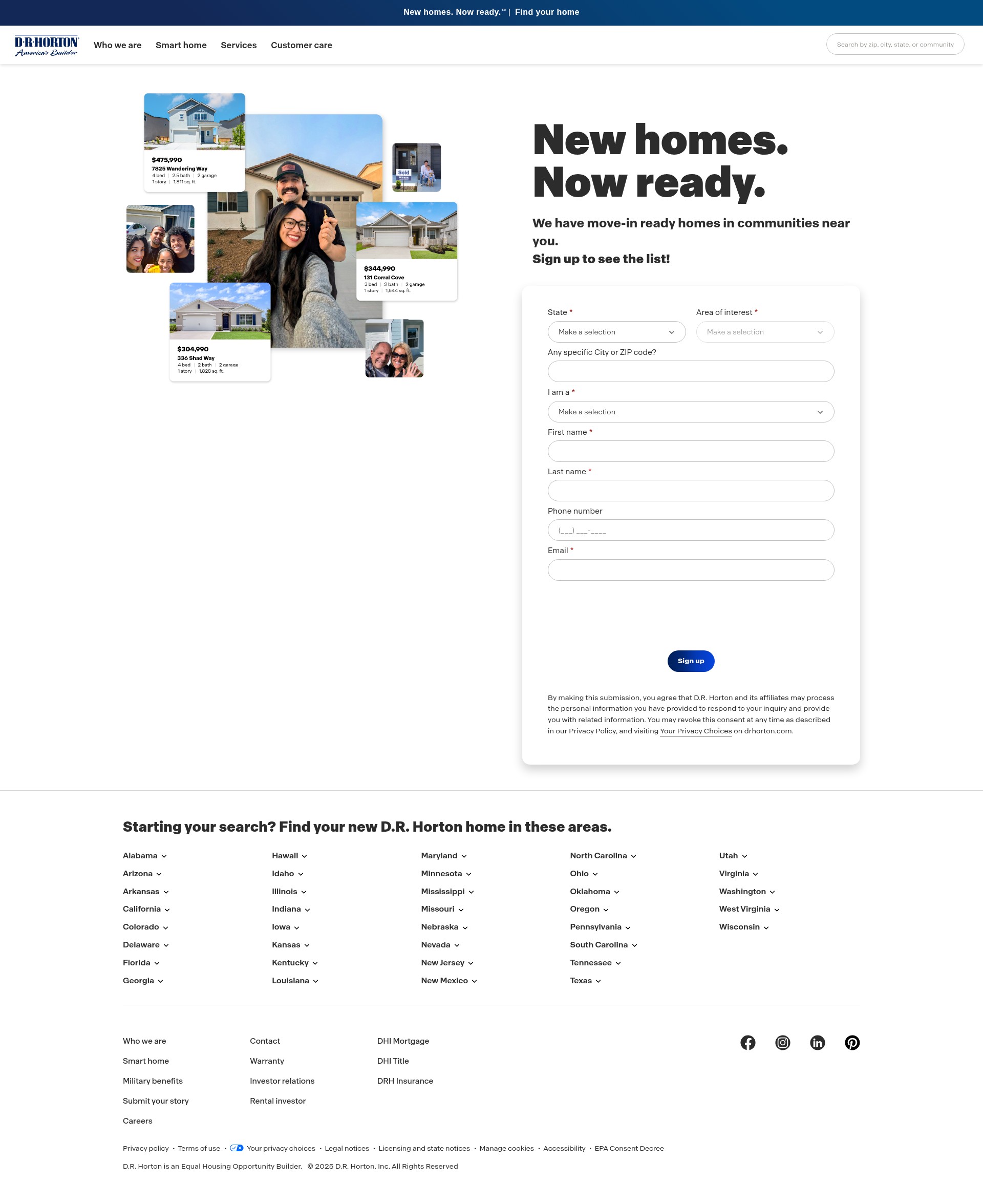 Landing Page